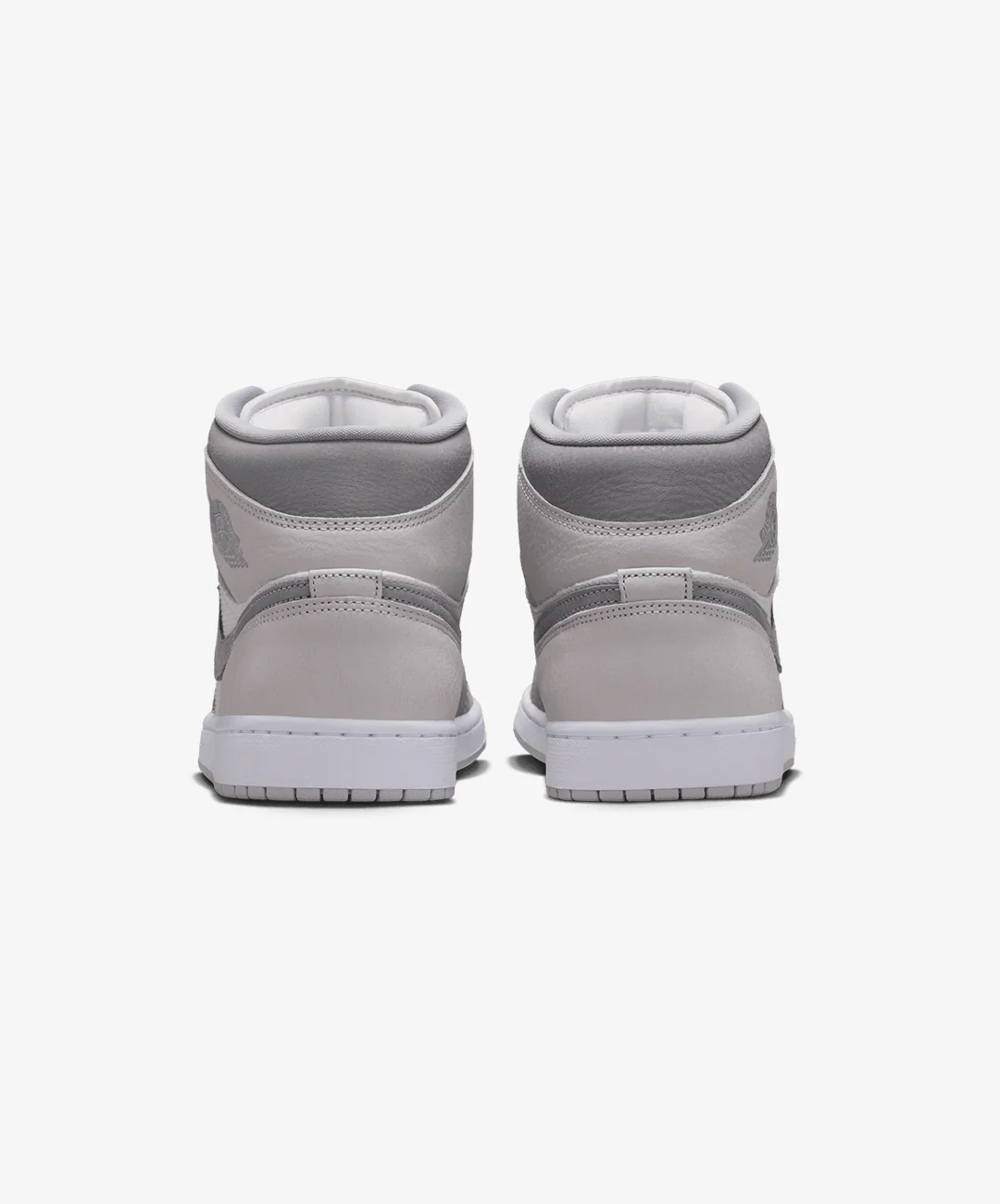 JORDAN | AIR JORDAN 1 MID SE { SUMMIT WHITE/LT SMOKE GREY-PHANTOM-SAIL - Image 6