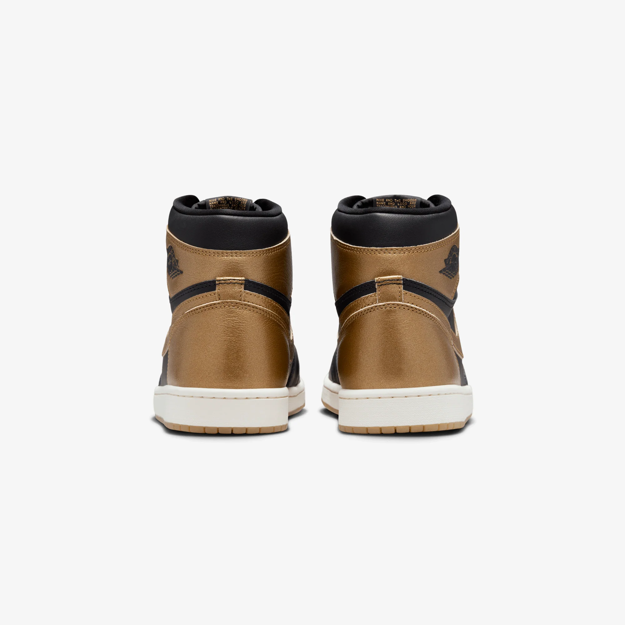 JORDAN | AIR JORDAN 1 RETRO HIGH OG { "BLACK/GOLD" - Image 4