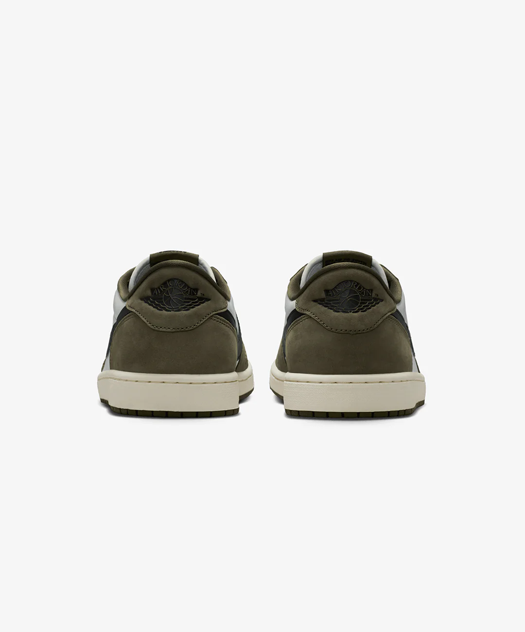 JORDAN | AIR JORDAN 1 RETRO LOW OG { MEDIUM OLIVE/BLACK-SUMMIT WHITE-SAIL - Image 4