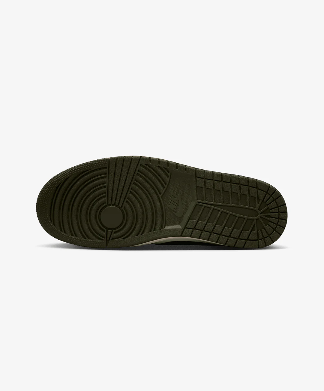 JORDAN | AIR JORDAN 1 RETRO LOW OG { MEDIUM OLIVE/BLACK-SUMMIT WHITE-SAIL - Image 7