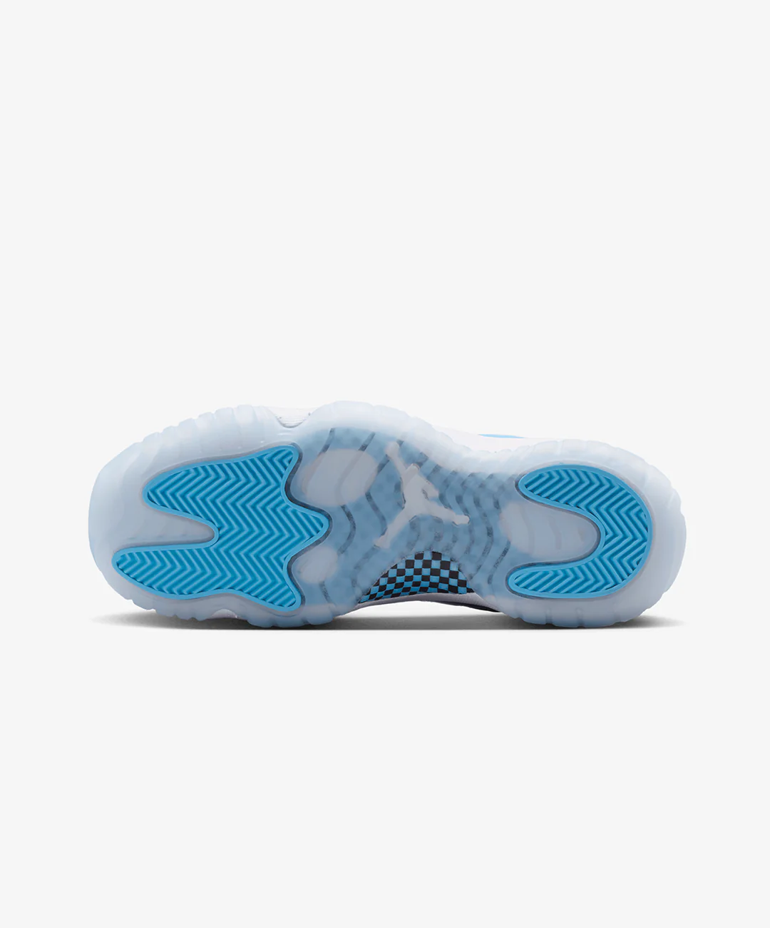 JORDAN | AIR JORDAN 11 RETRO LOW "UNIVERSITY BLUE" (GS) { WHITE/BLACK/UNIVERSITY BLUE - Image 5