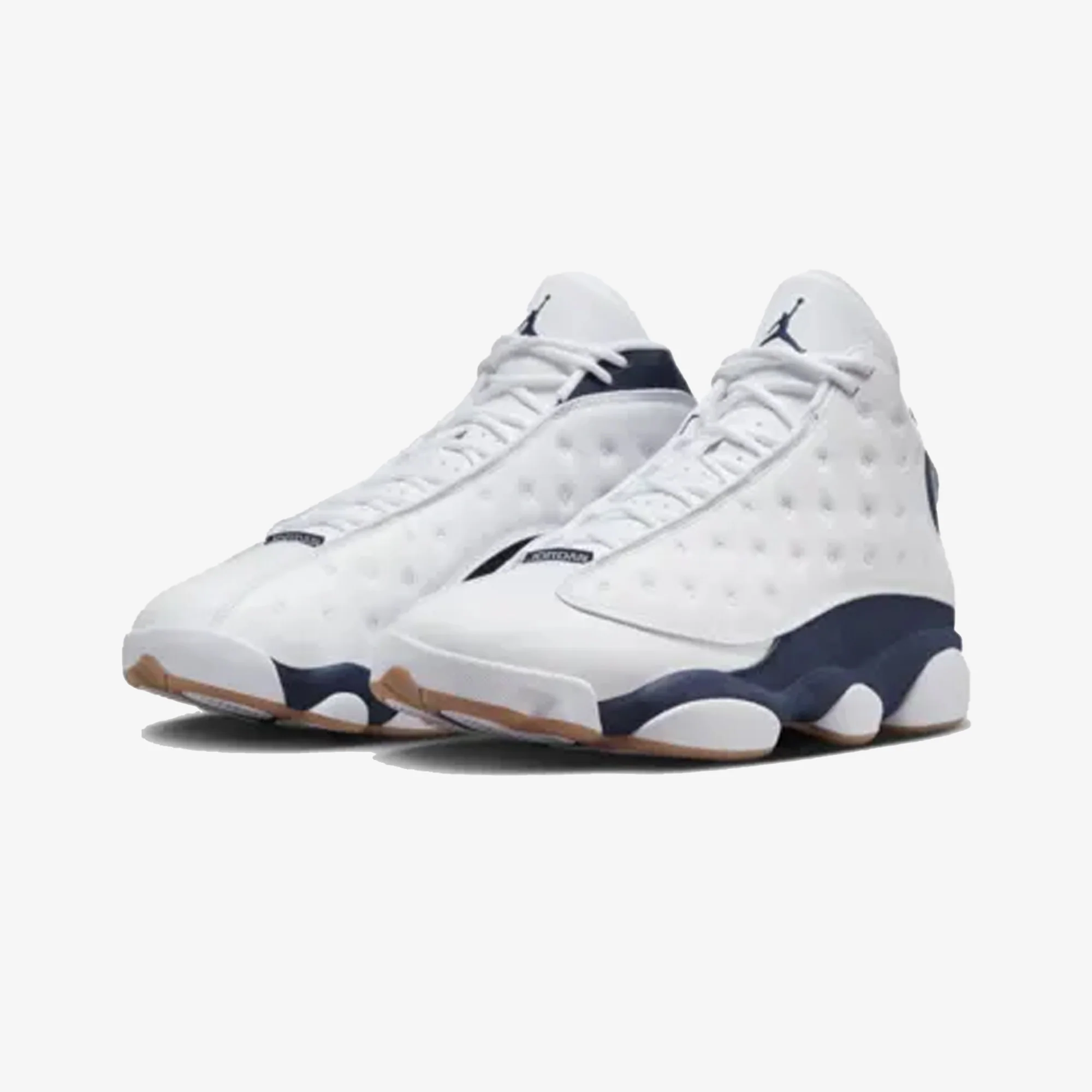 JORDAN | AIR JORDAN 13 { WHITE/MIDNIGHT NAVY - Image 3