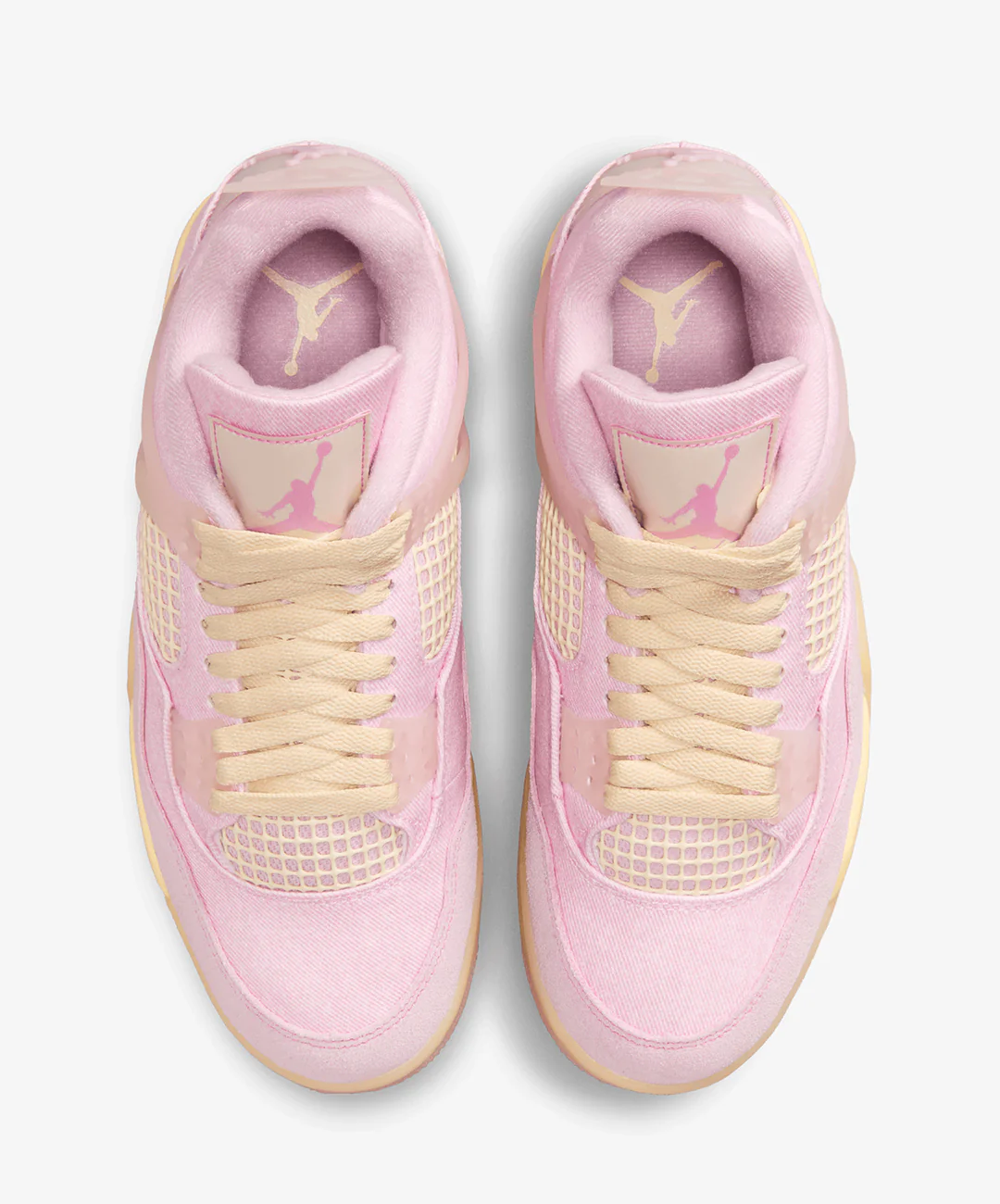 Jordan | AIR JORDAN 4 RETRO { PEARL PINK/COCONUT MILK/MUSLIN/ICED CARMINE - Image 2