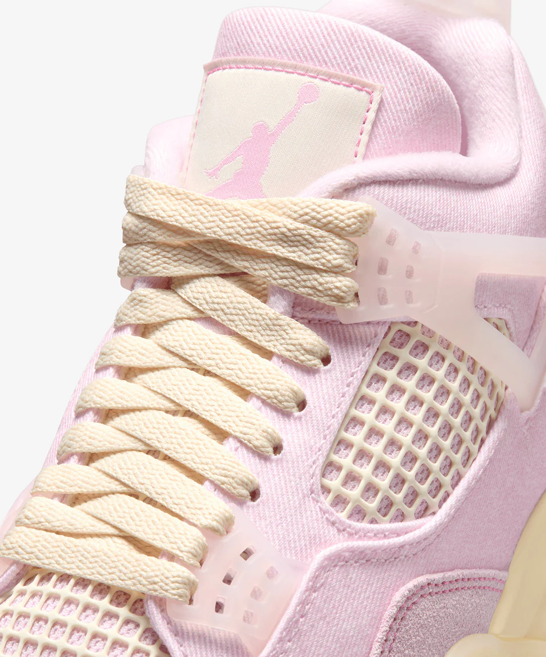 Jordan | AIR JORDAN 4 RETRO { PEARL PINK/COCONUT MILK/MUSLIN/ICED CARMINE - Image 5