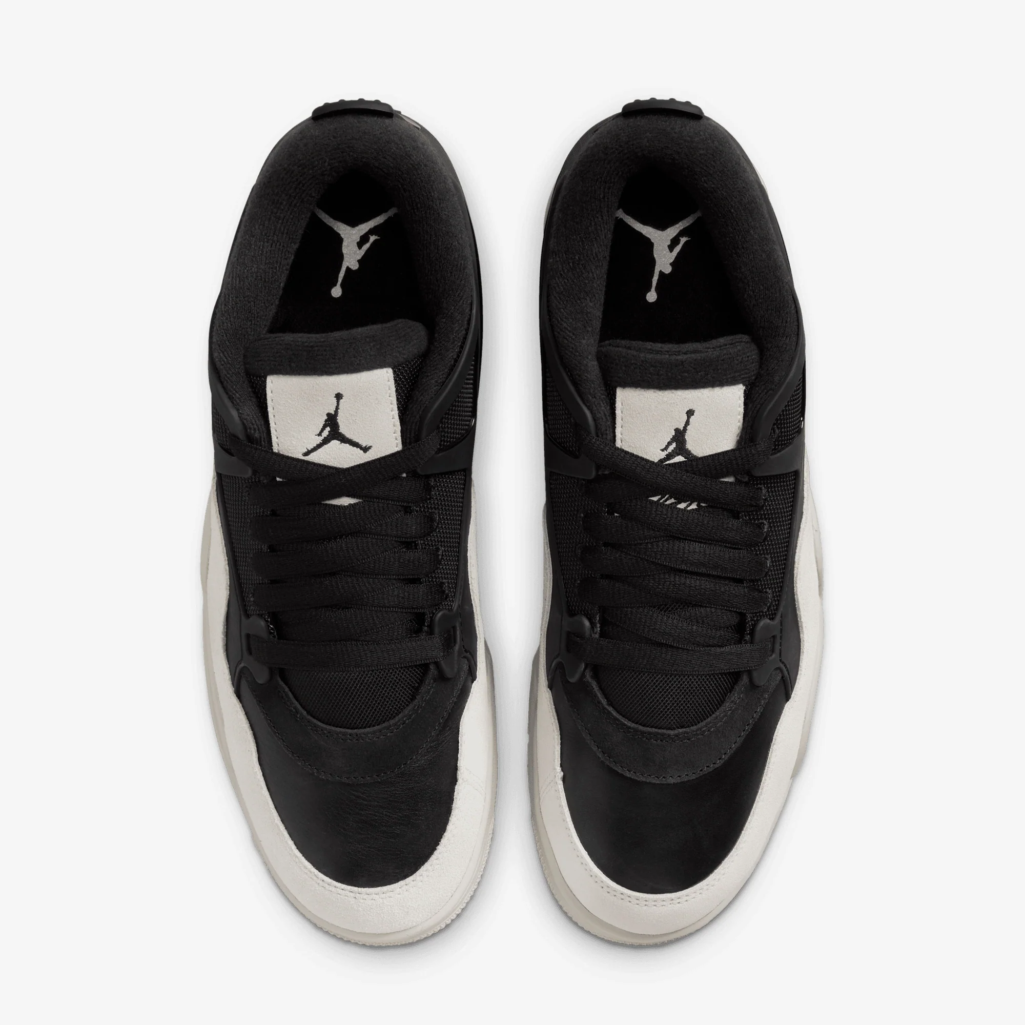 Jordan | AIR JORDAN 4 RM { BLACK/LIGHT BONE-DARK GREY - Image 2