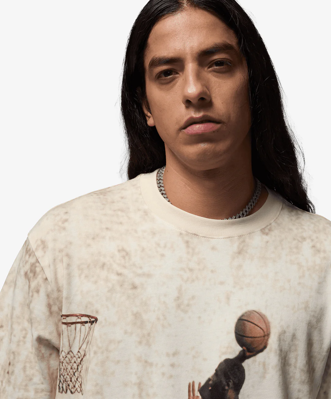 Jordan | AIR JORDAN 85 GRAPHIC T-SHIRT { SAIL/LEGEND LT BROWN/REDSTONE - Image 3