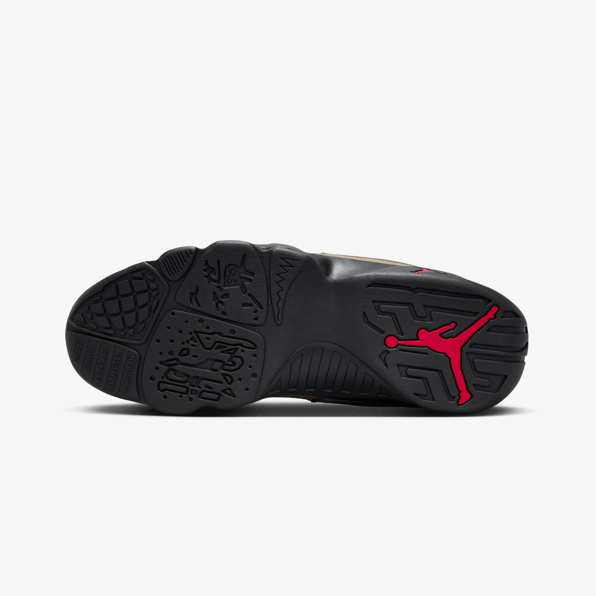 Jordan | AIR JORDAN 9 RETRO { BLACK/TRUE RED-LIGHT OLIVE - Image 7