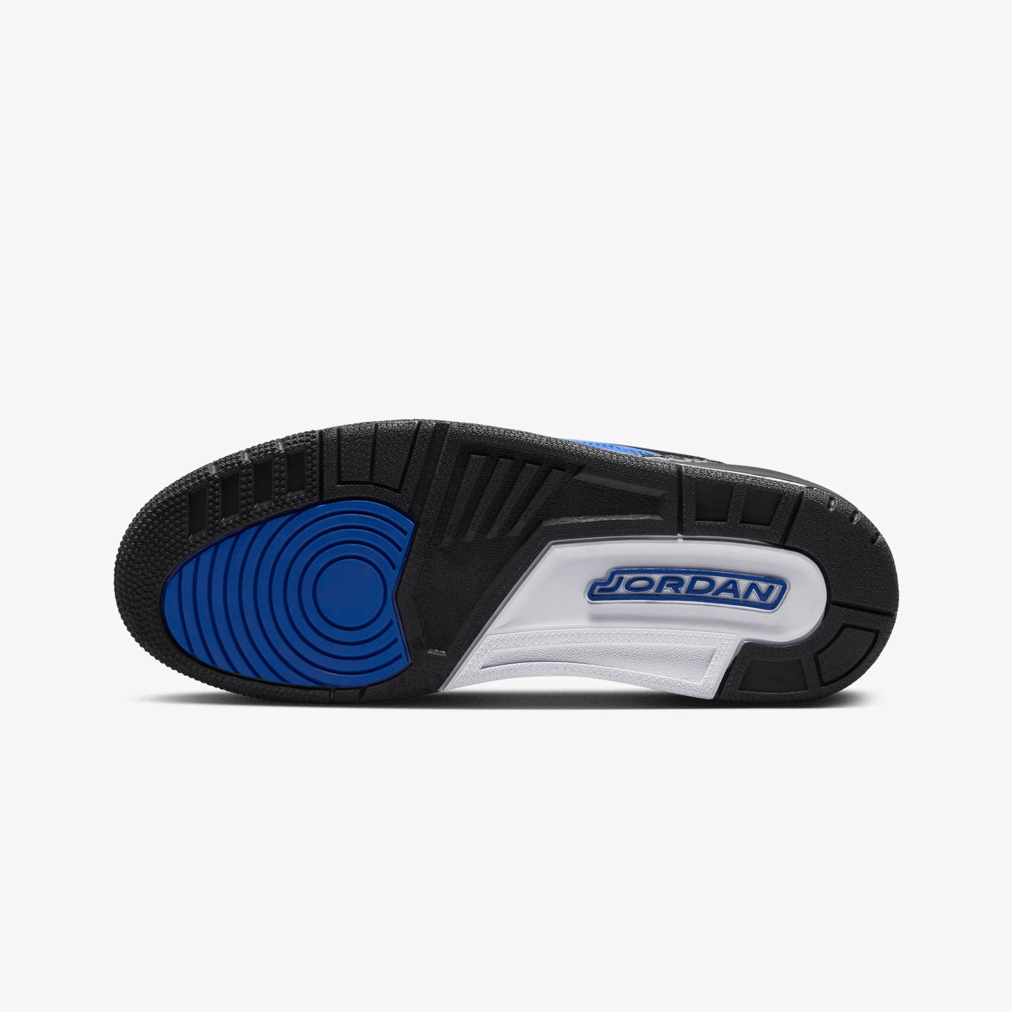 JORDAN | AIR JORDAN LEGACY 312 LOW { WHITE/BLACK-GAME ROYAL-WOLF GREY - Image 7