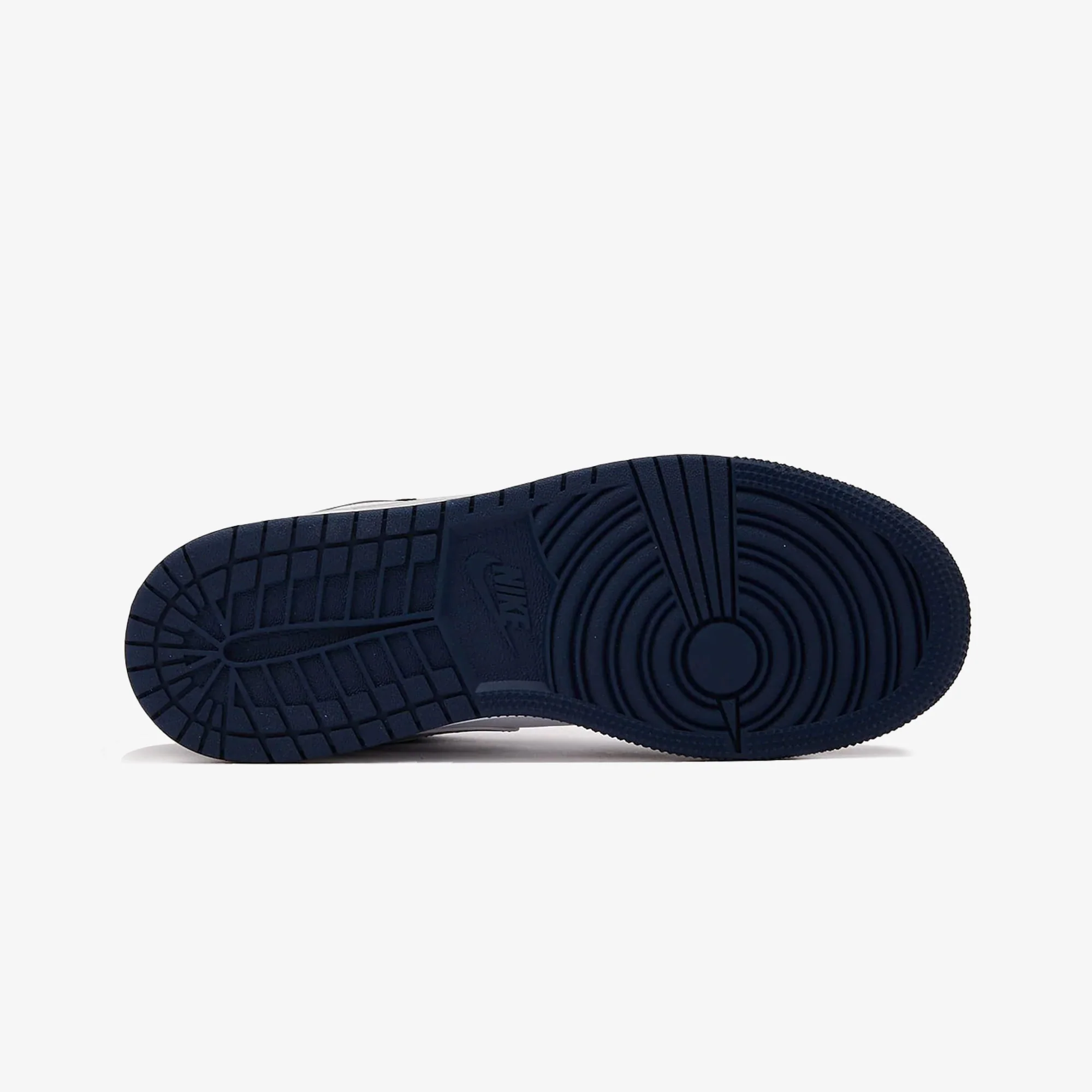 JORDAN | AIR JORDAN LOW 1 LOW (GS) { WHITE/WOLF GREY-MIDNIGHT NAVY - Image 5