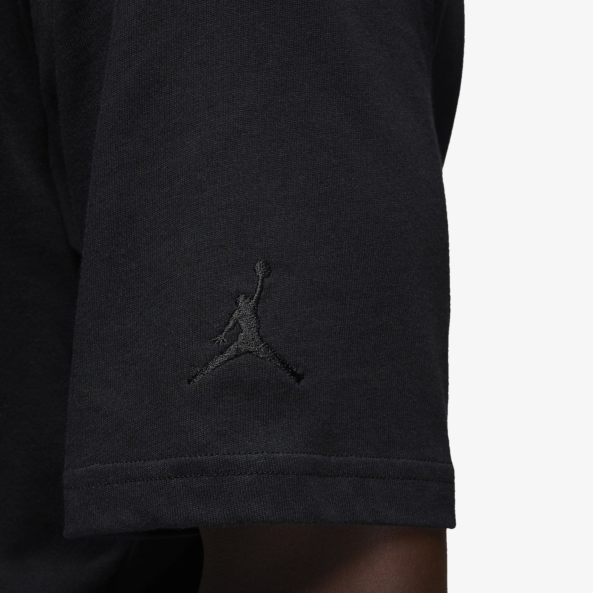 Jordan | BRAND T-SHIRT { BLACK - Image 5