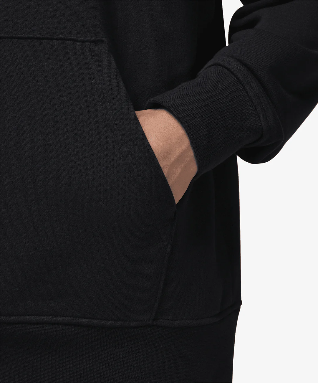 JORDAN | BROOKLYN FLEECE { BLACK/WHITE - Image 5