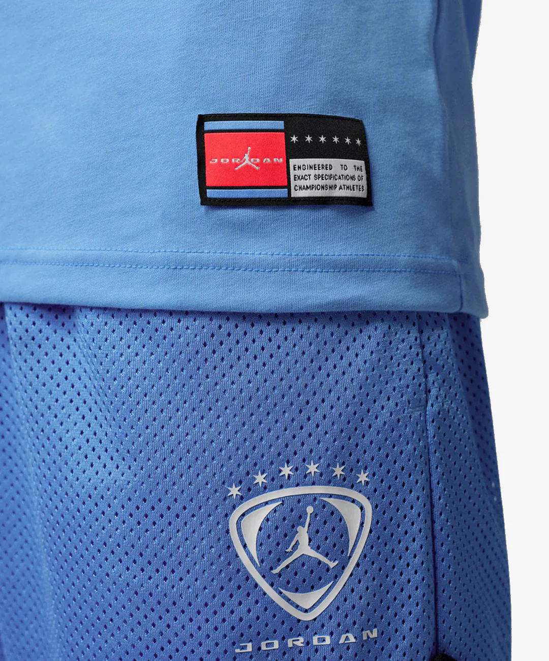 JORDAN | BROOKLYN GRAPHIC T-SHIRT { UNIVERSITY BLUE - Image 3