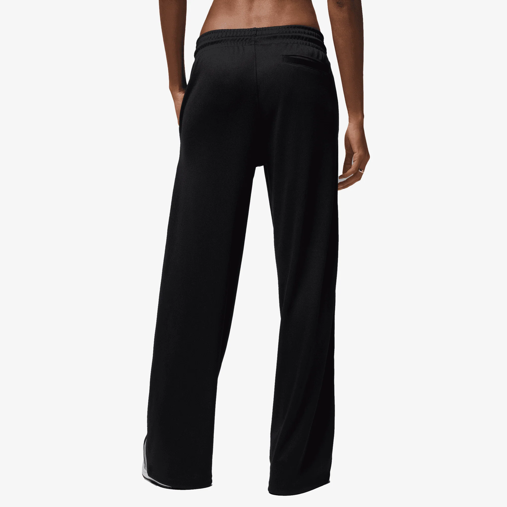 JORDAN | BROOKLYN TRACK PANTS { BLACK/SAIL - Image 2