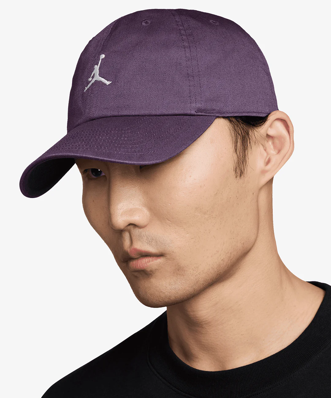 Jordan | CLUB UNSTRUCTURED CURVED-BILL HAT { DARK RAISIN/SAIL - Image 3
