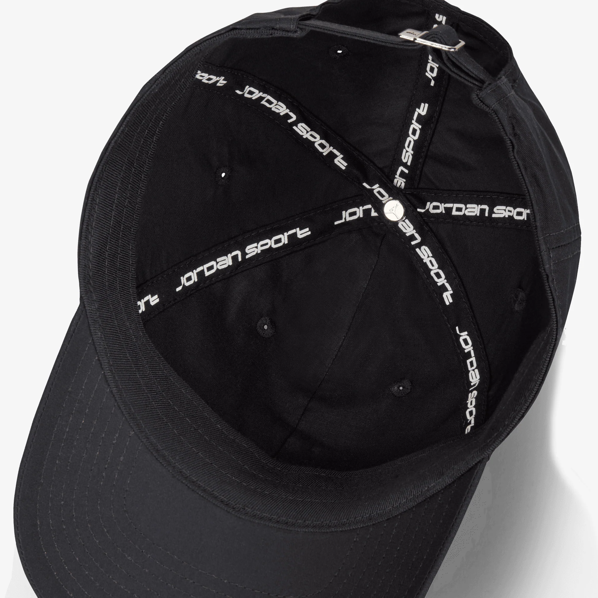 Jordan | CLUB UNSTRUCTURED HAT { BLACK/WHITE - Image 6