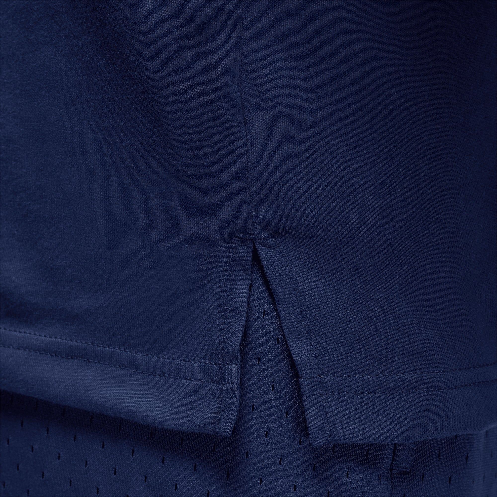JORDAN | DRI-FIT SHORT-SLEEVE TOP { MIDNIGHT NAVY/WHITE - Image 3
