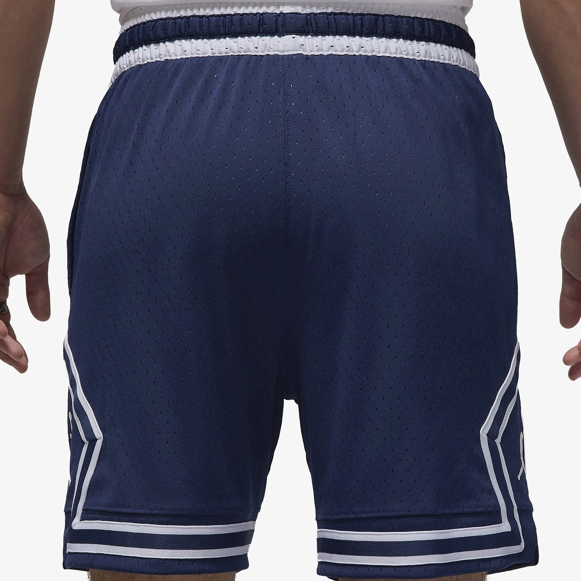 JORDAN | DRI-FIT SPORT DIAMOND SHORTS { MIDNIGHT NAVY/WHITE/WHITE - Image 2