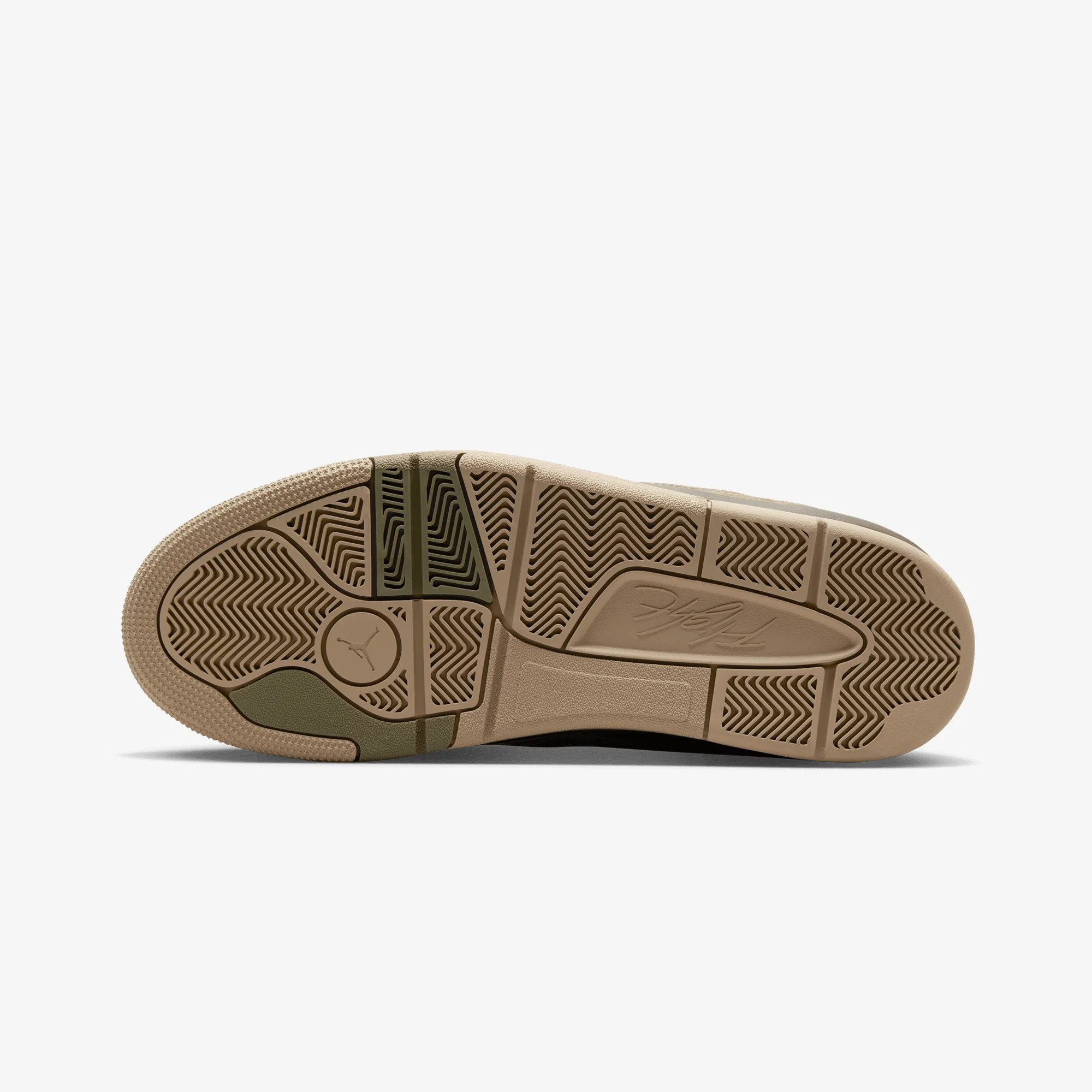 Jordan | FLIGHT COURT { MEDIUM OLIVE/BLACK-KHAKI-BAROQUE BROWN - Image 7