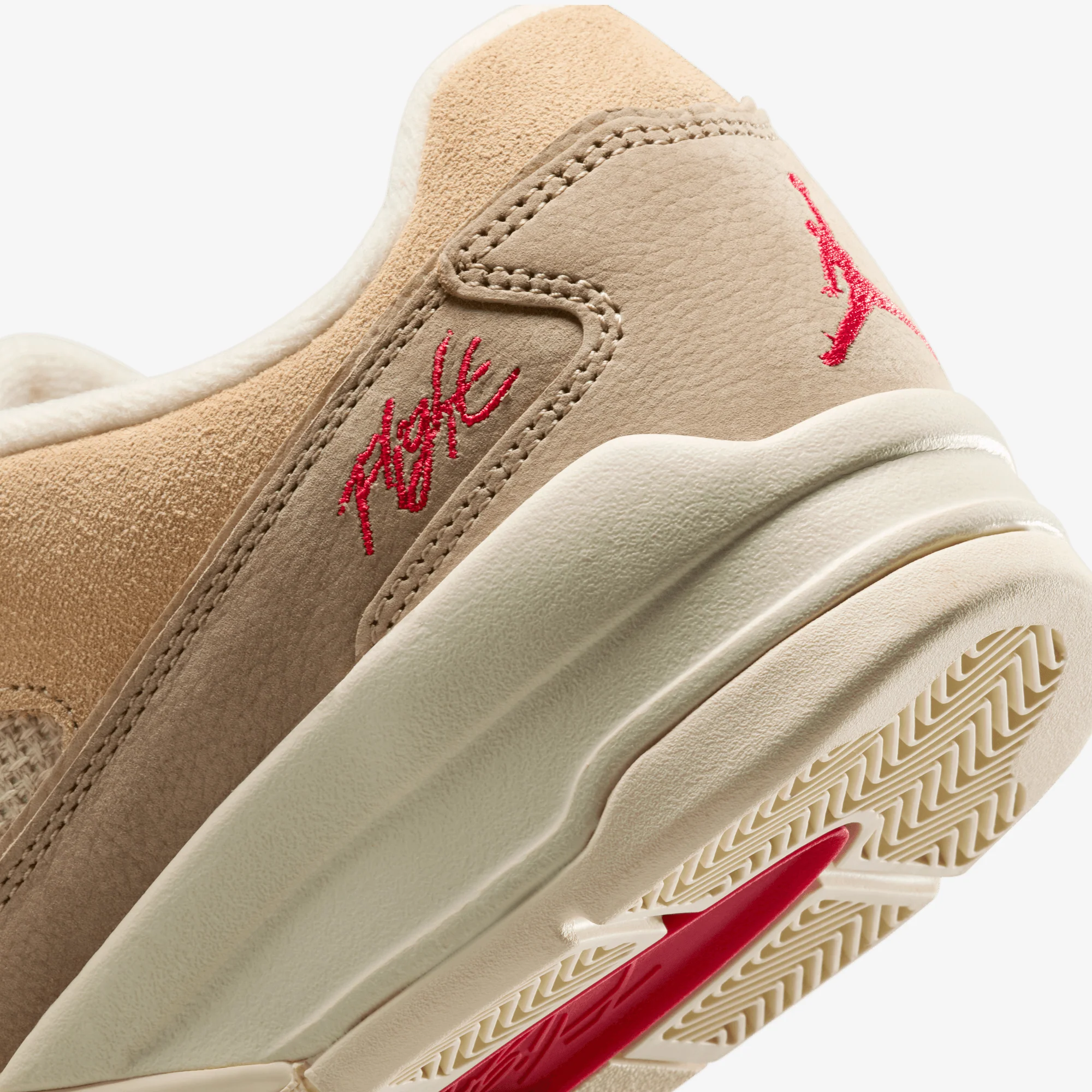 Jordan | FLIGHT COURT { MUSHROOM/FIRE RED-DESERT CAMO-FOSSIL - Image 6