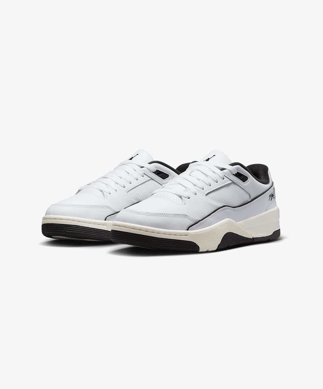 Jordan | FLIGHT COURT { WHITE/BLACK-SAIL - Image 3