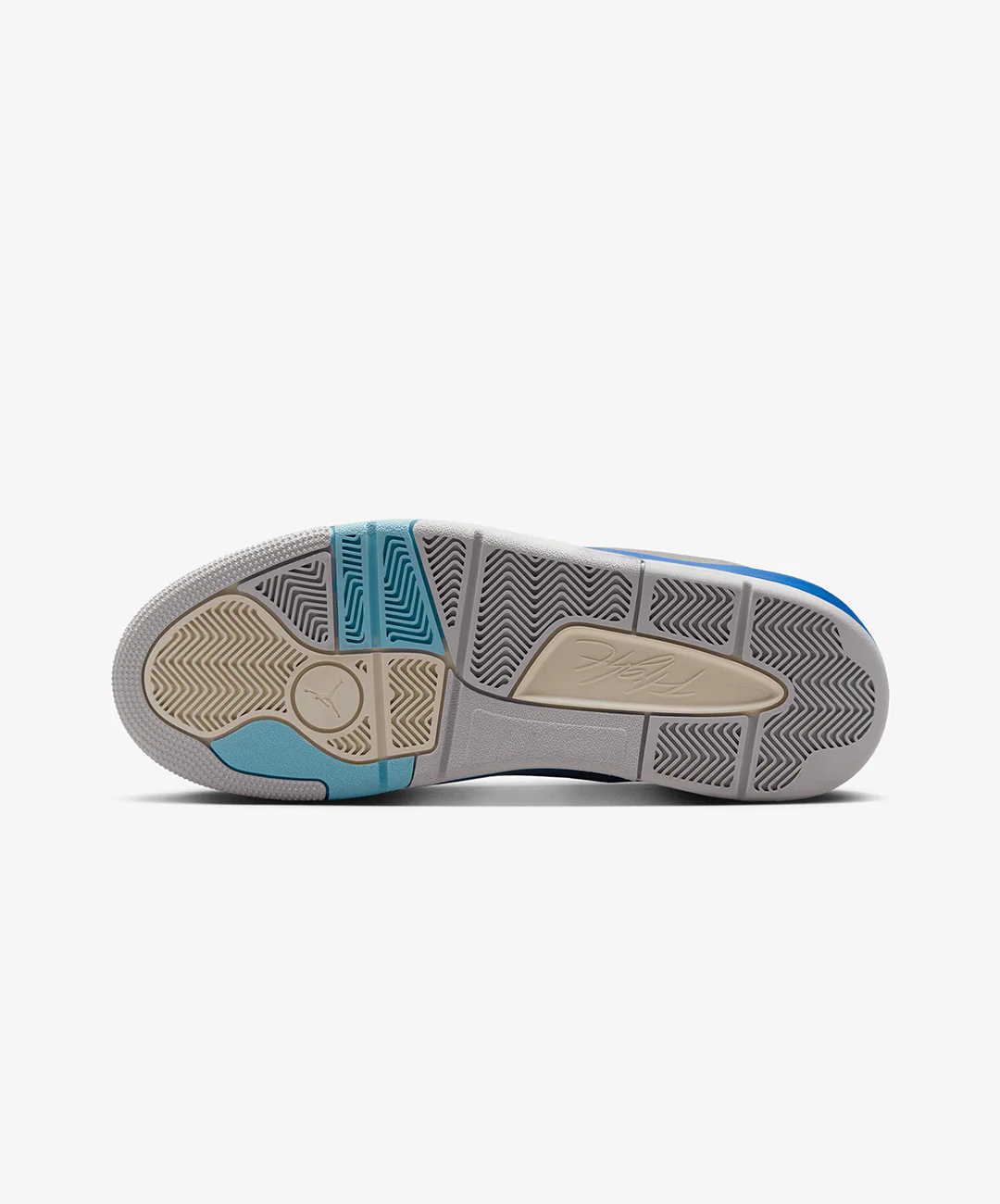 Jordan | FLIGHT COURT { WHITE/PHOTO BLUE-PURE PLATINUM-SAIL - Image 6