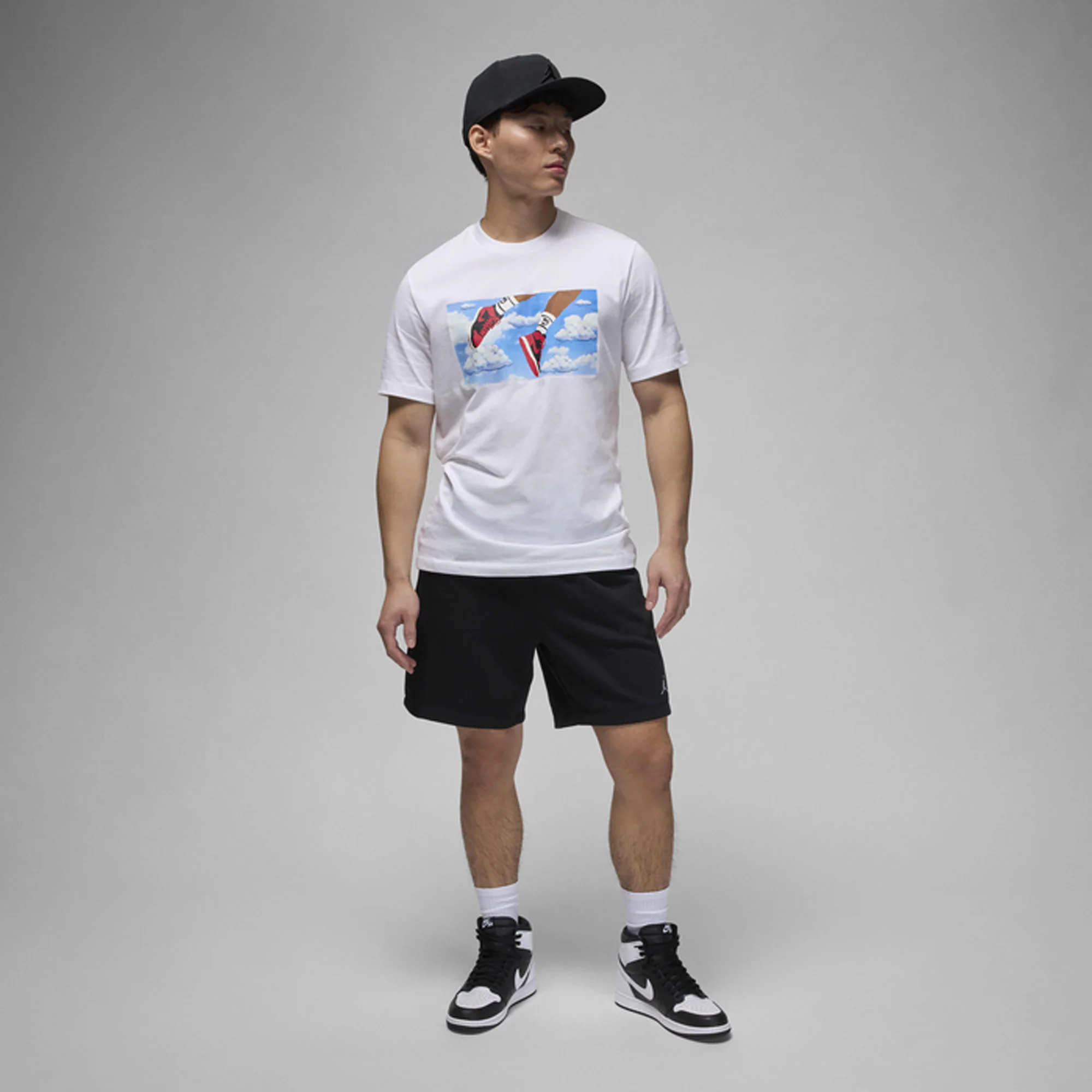 JORDAN | FLIGHT ESSENTIALS { WHITE/BLACK - Image 5