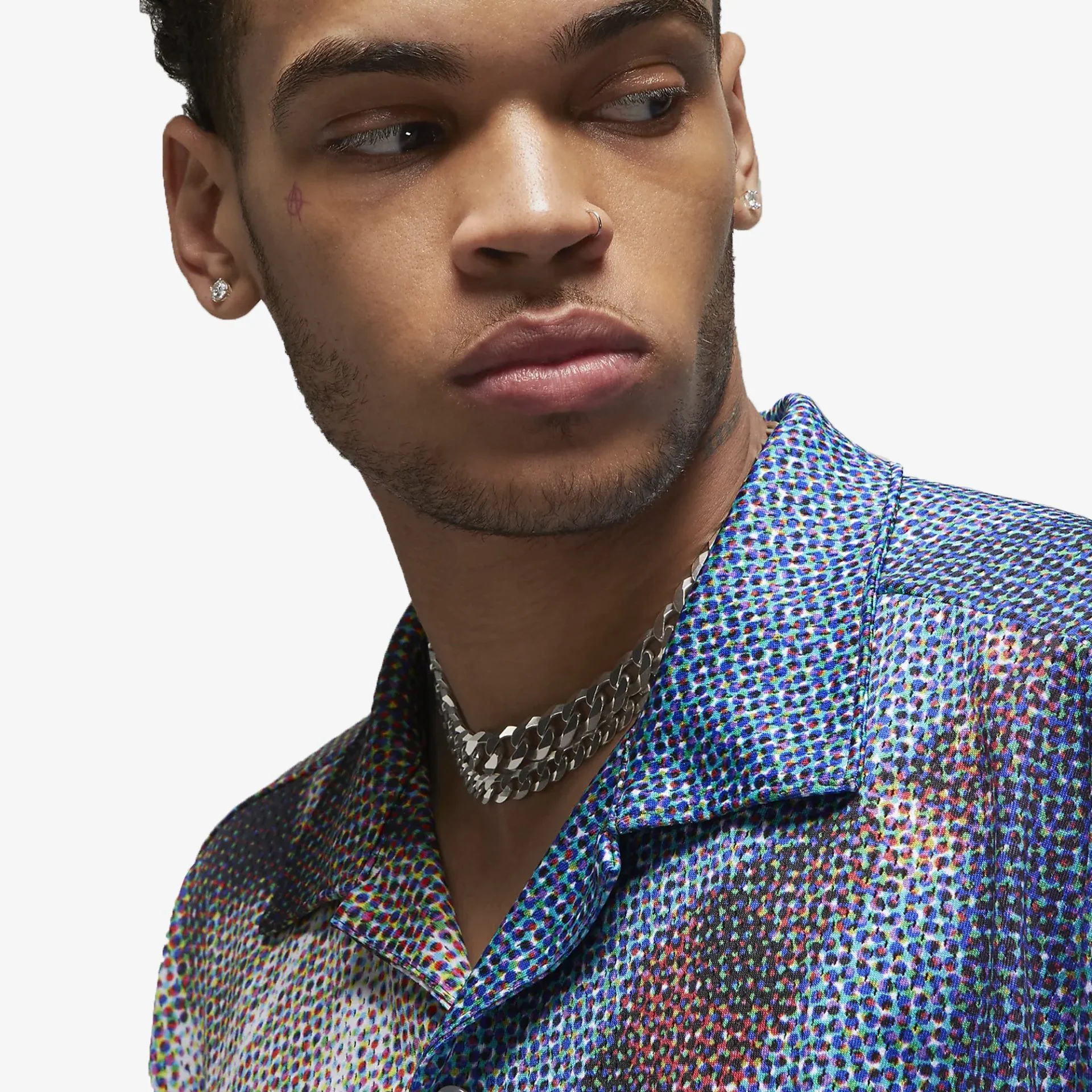 Nike | JORDAN FLIGHT HERITAGE SHIRT { BLACK - Image 3
