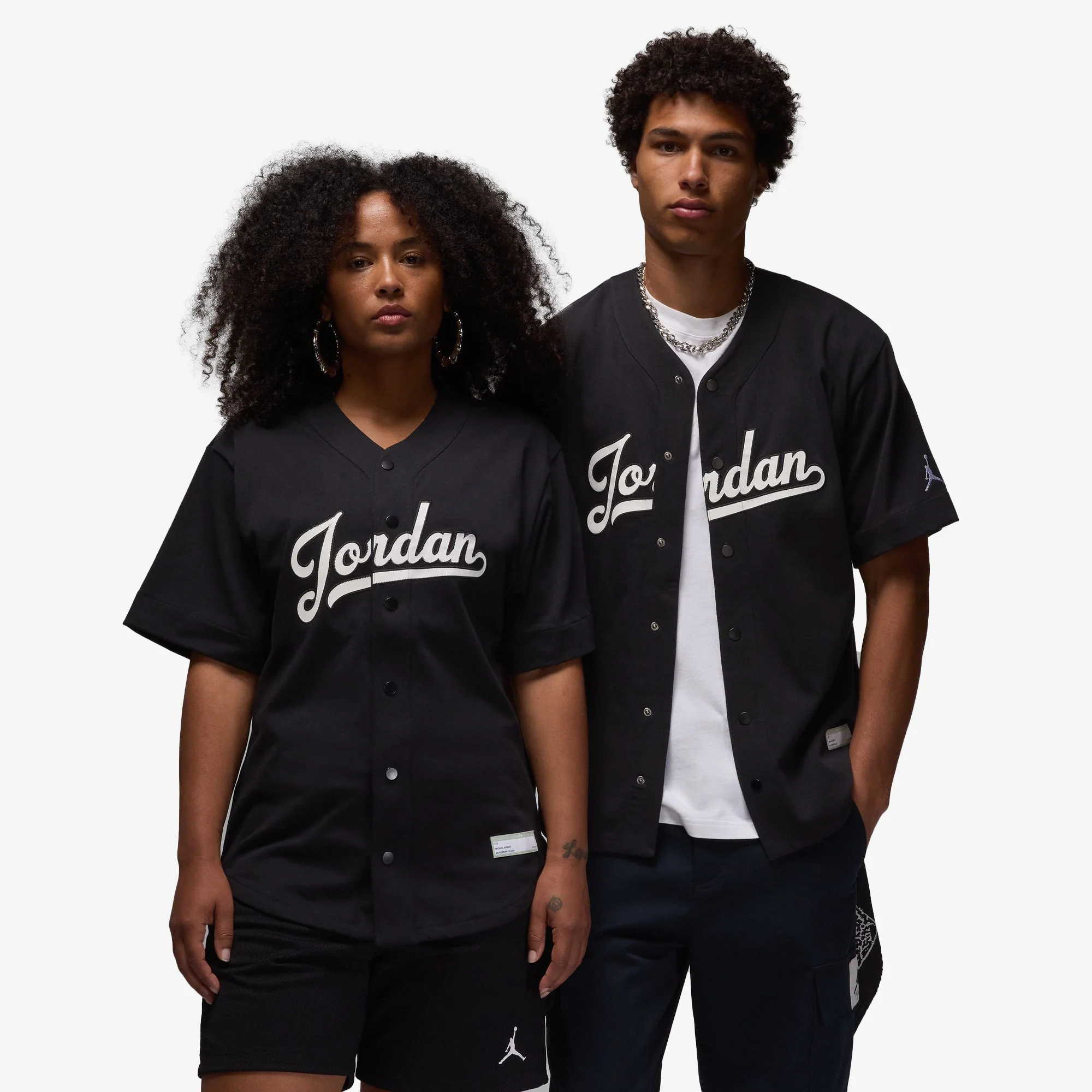 JORDAN | FLIGHT MVP BASEBALL TOP { BLACK/WHITE - Image 2