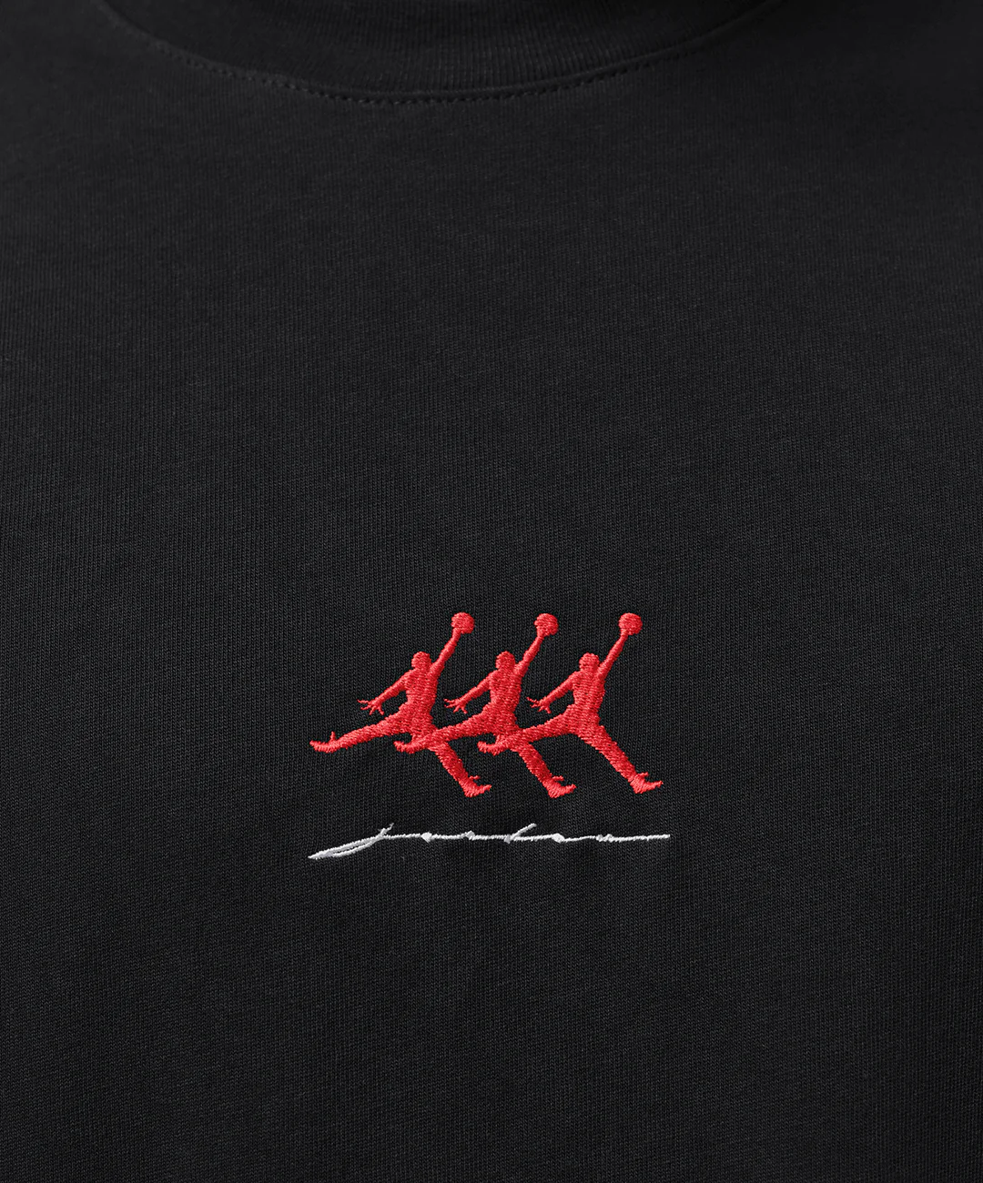 JORDAN | FLIGHT OVERSIZED GRAPHIC T-SHIRT { BLACK - Image 4