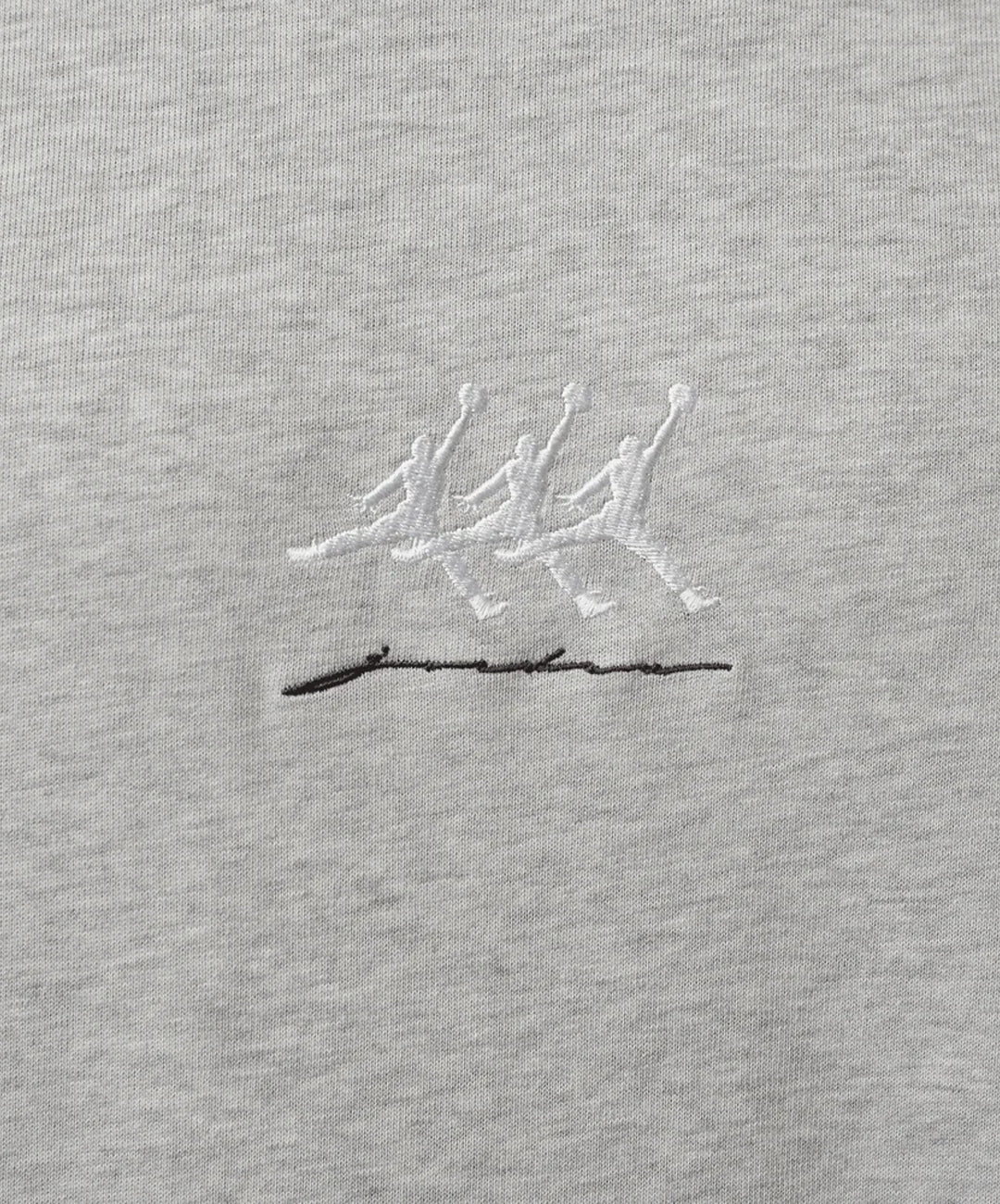 JORDAN | FLIGHT OVERSIZED GRAPHIC T-SHIRT { GREY HEATHER - Image 3