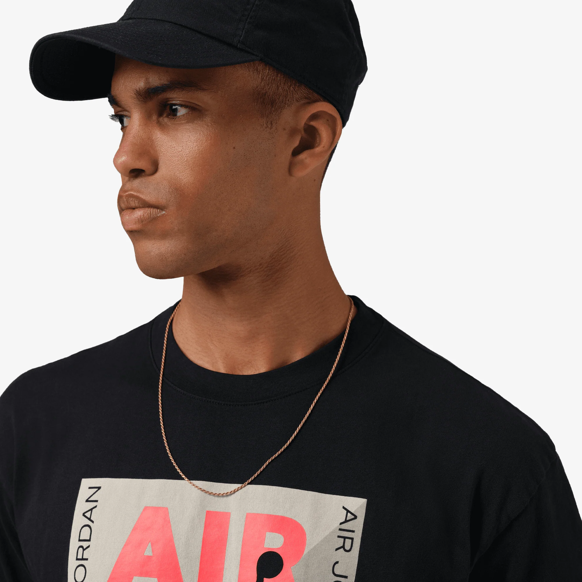 JORDAN | GRAPHIC T-SHIRT { BLACK - Image 3