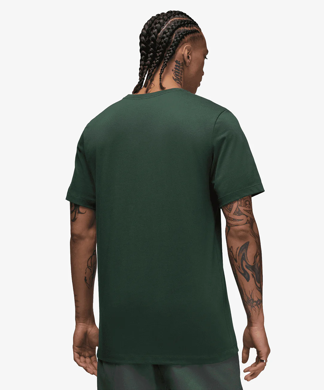 JORDAN | JORDAN AIR T-SHIRT { MIDNIGHT GREEN/SAIL/SAIL - Image 2