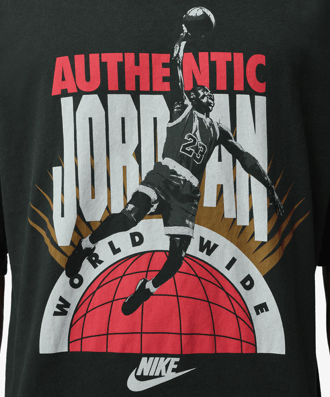 Jordan | OVERSIZED REISSUE T-SHIRT { OFF NOIR/INFRARED 23 - Image 3