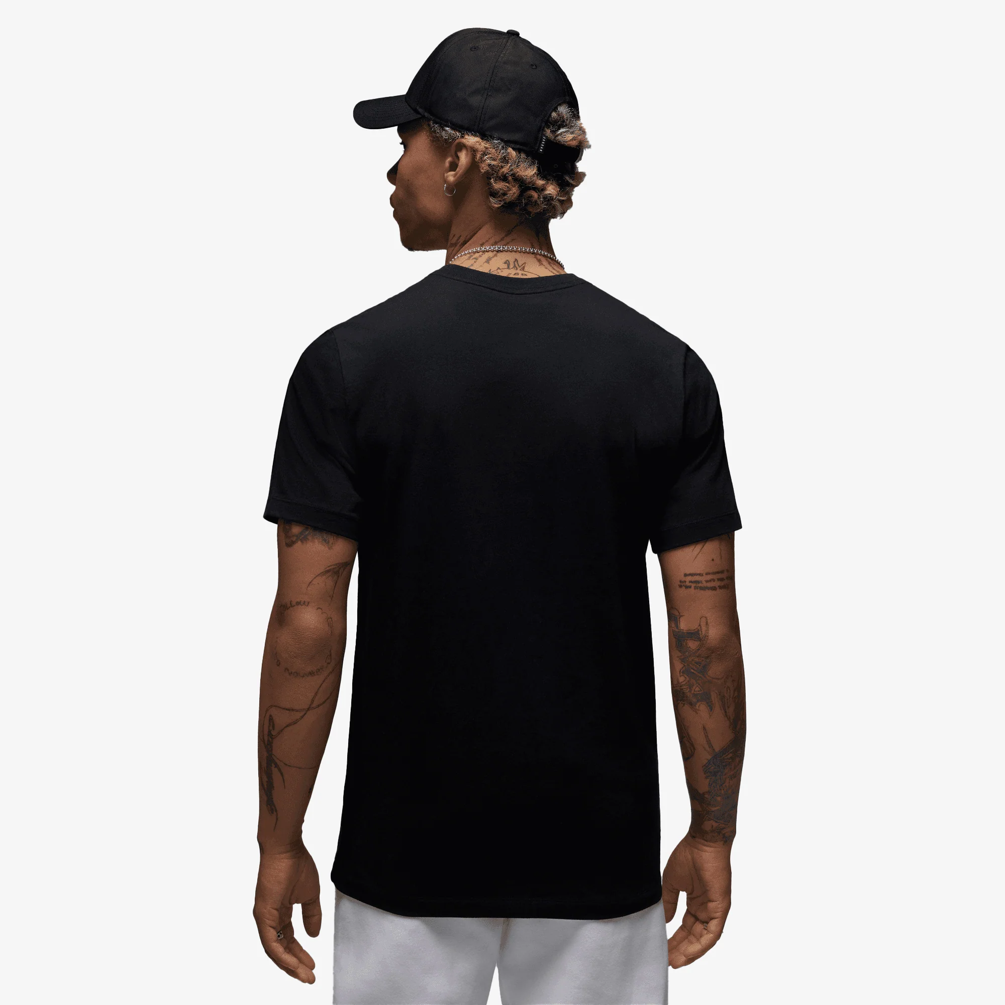 Jordan | JORDAN T-SHIRT { BLACK/GYM RED/GYM RED - Image 2