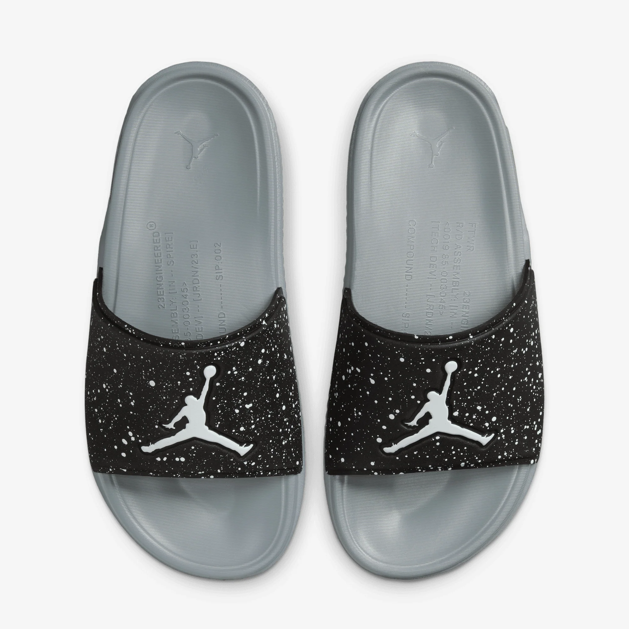JORDAN | JUMPMAN { BLACK/WHITE-COOL GREY - Image 2