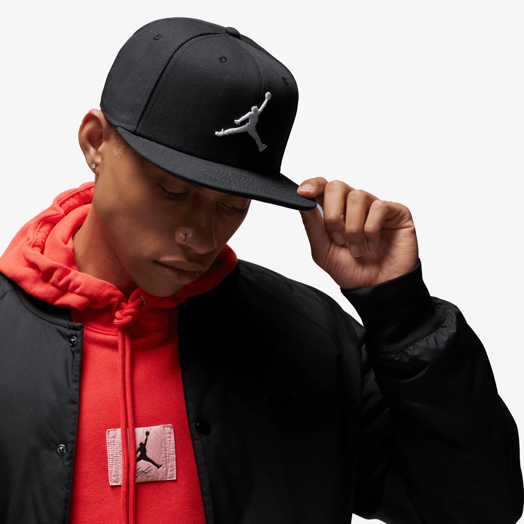 Jordan | JUMPMAN PRO ADJUSTABLE CAP { BLACK/ANTHRACITE/WHITE - Image 3