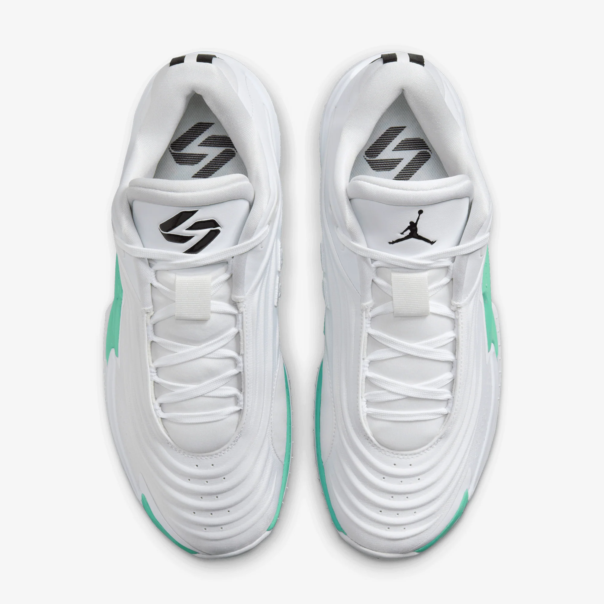 JORDAN | LUKA 3 PF "PHOTO FINISH" { WHITE/BLACK-VOLT GLOW-GREEN GLOW - Image 2