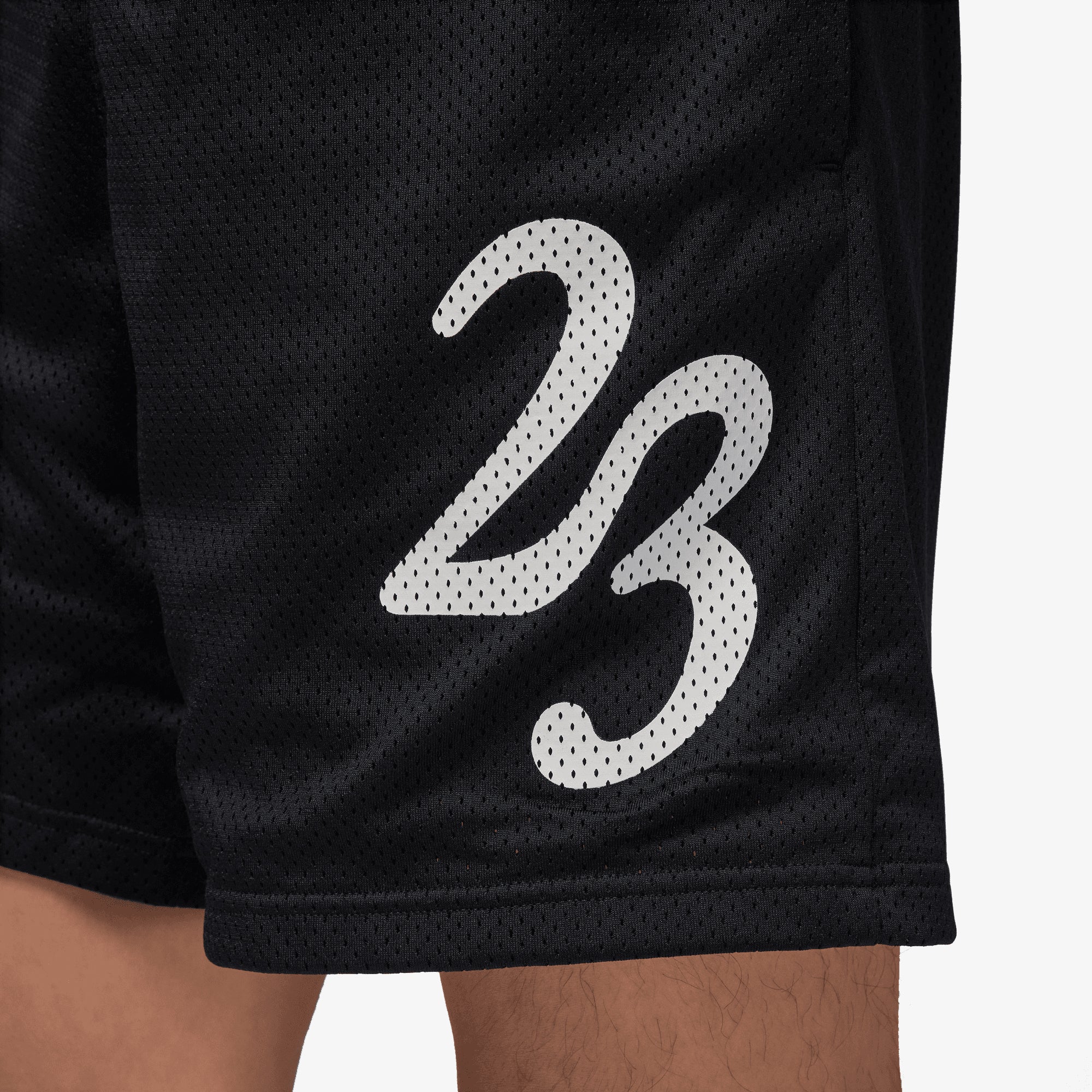 JORDAN | MVP MESH SHORTS { BLACK/SAIL/SAIL - Image 5