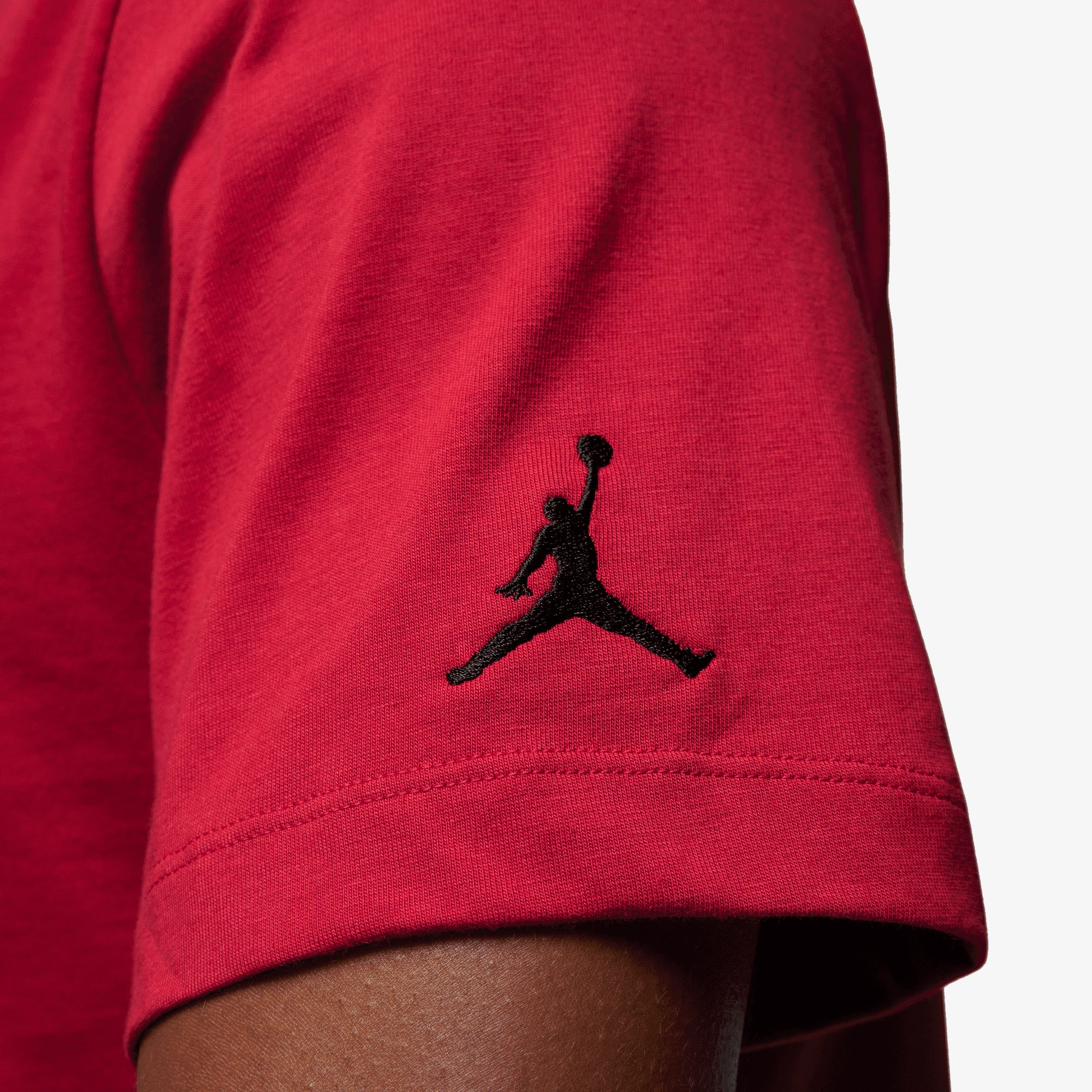 JORDAN | MVP T-SHIRT { GYM RED/BLACK/BLACK - Image 4
