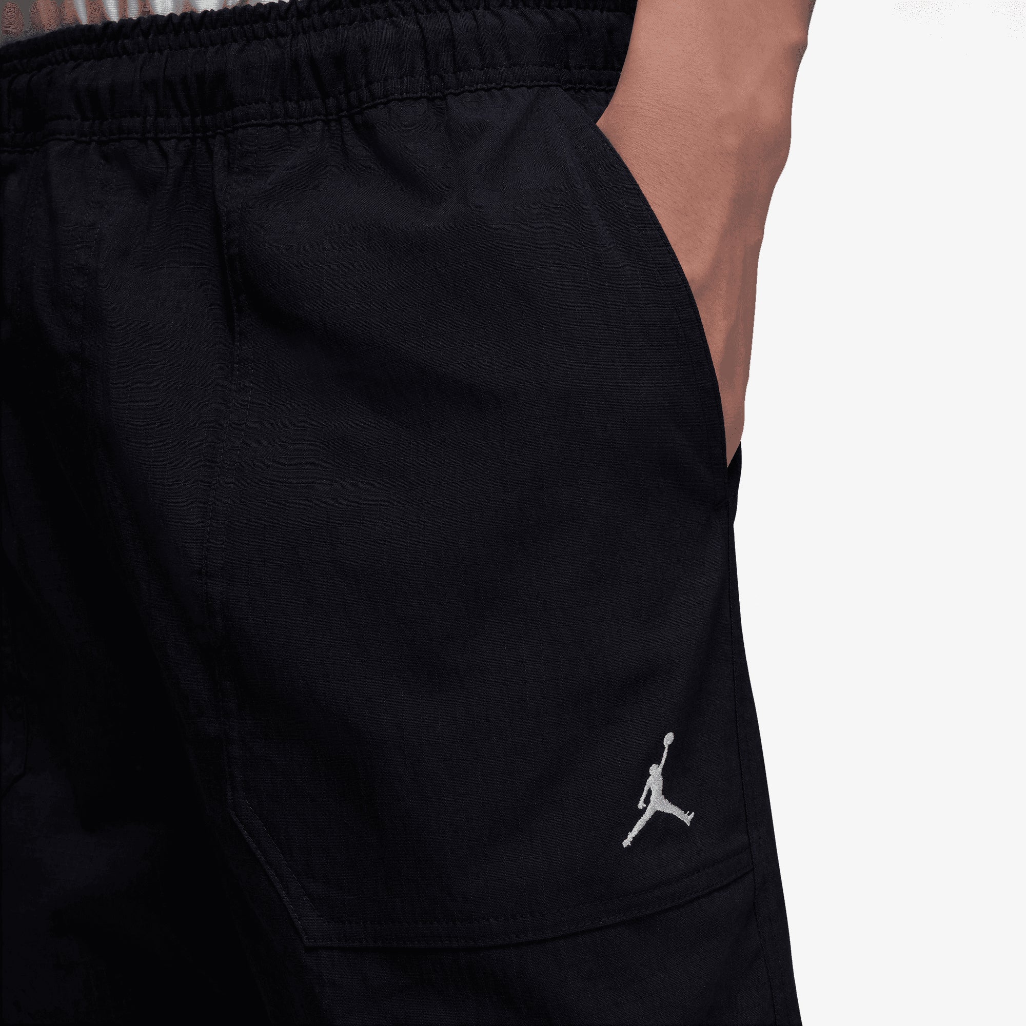JORDAN | MVP WOVEN PANTS { BLACK/SAIL/SAIL - Image 4