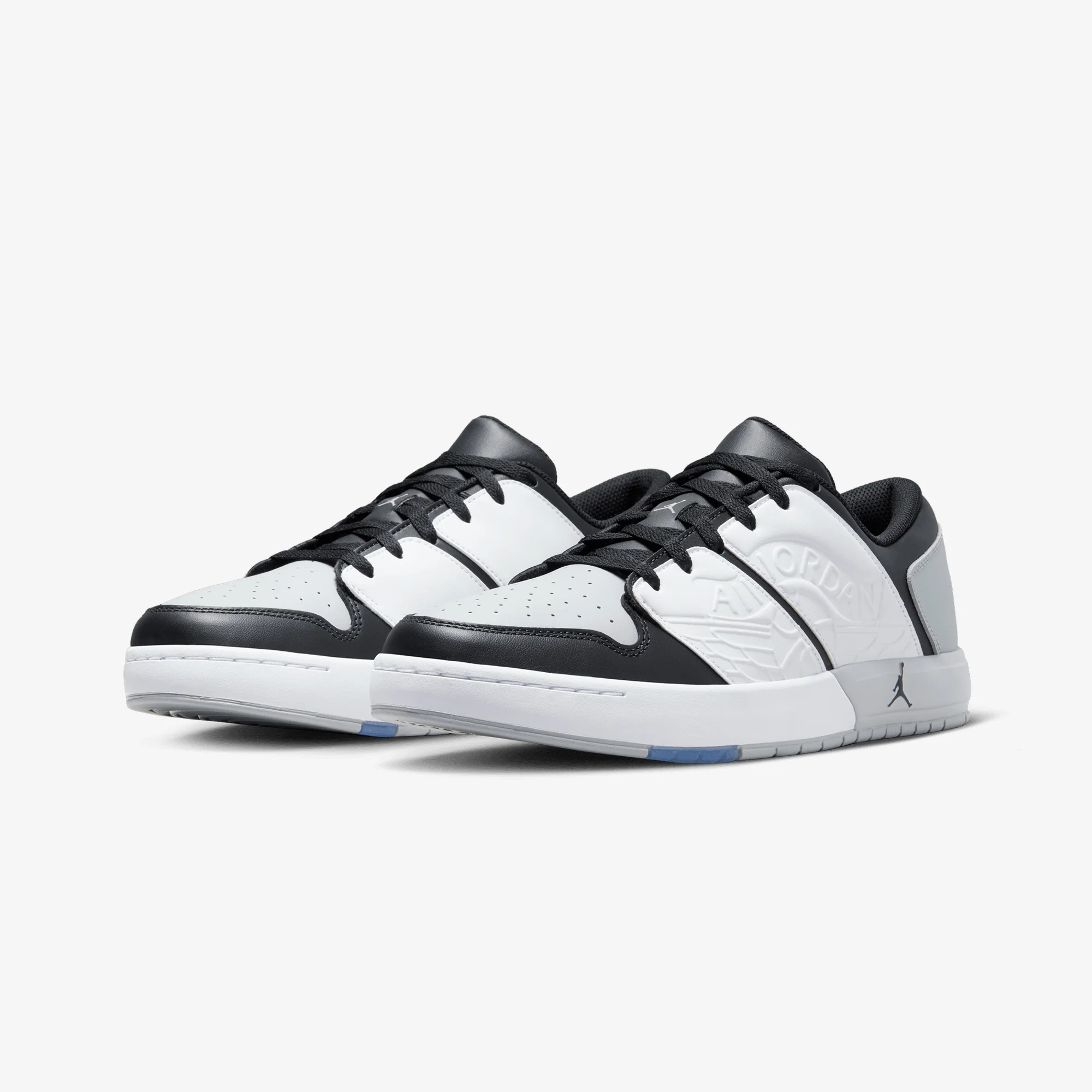 Jordan | NU RETRO 1 LOW { WHITE/BLACK-LT SMOKE GREY-VARSITY RED - Image 3