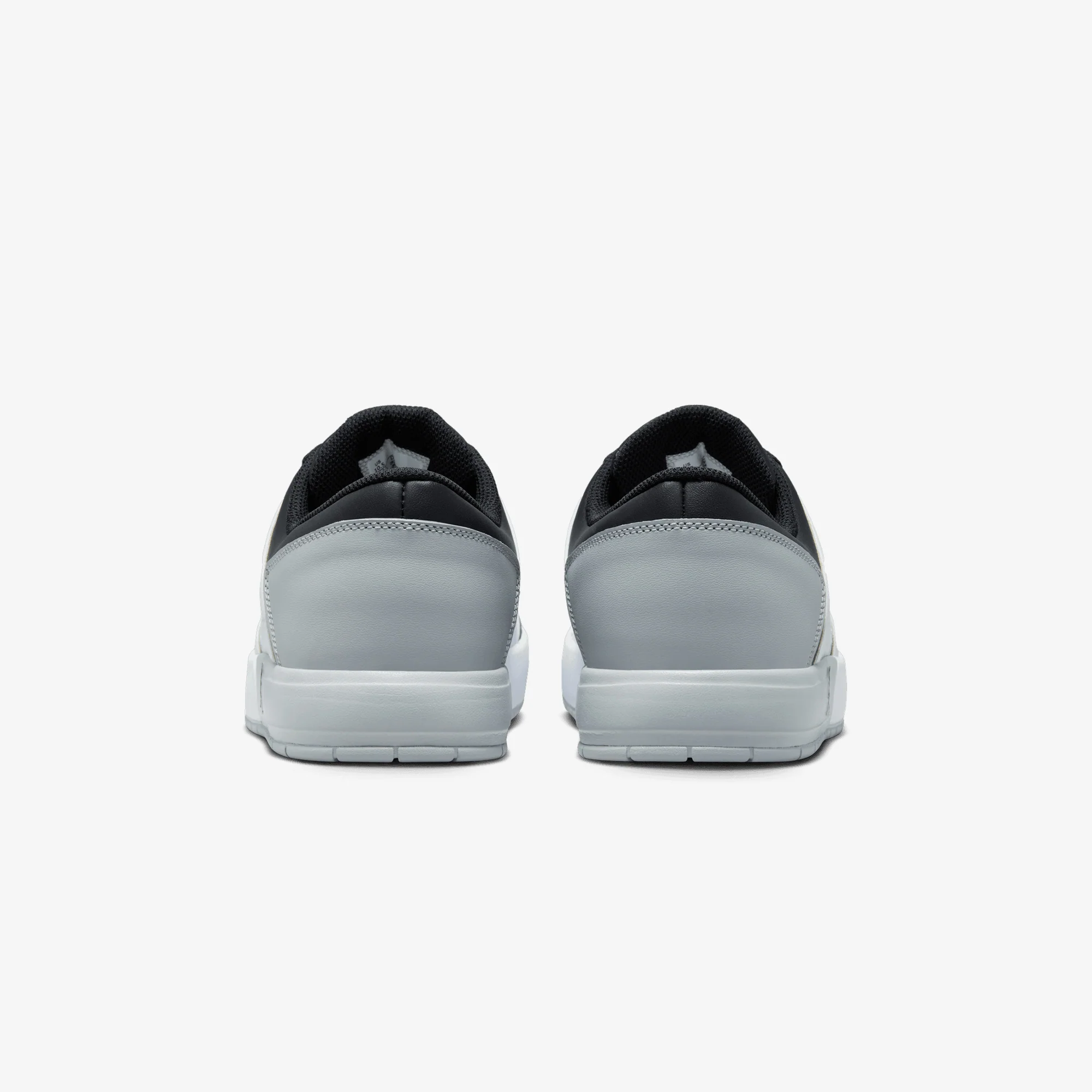 Jordan | NU RETRO 1 LOW { WHITE/BLACK-LT SMOKE GREY-VARSITY RED - Image 4