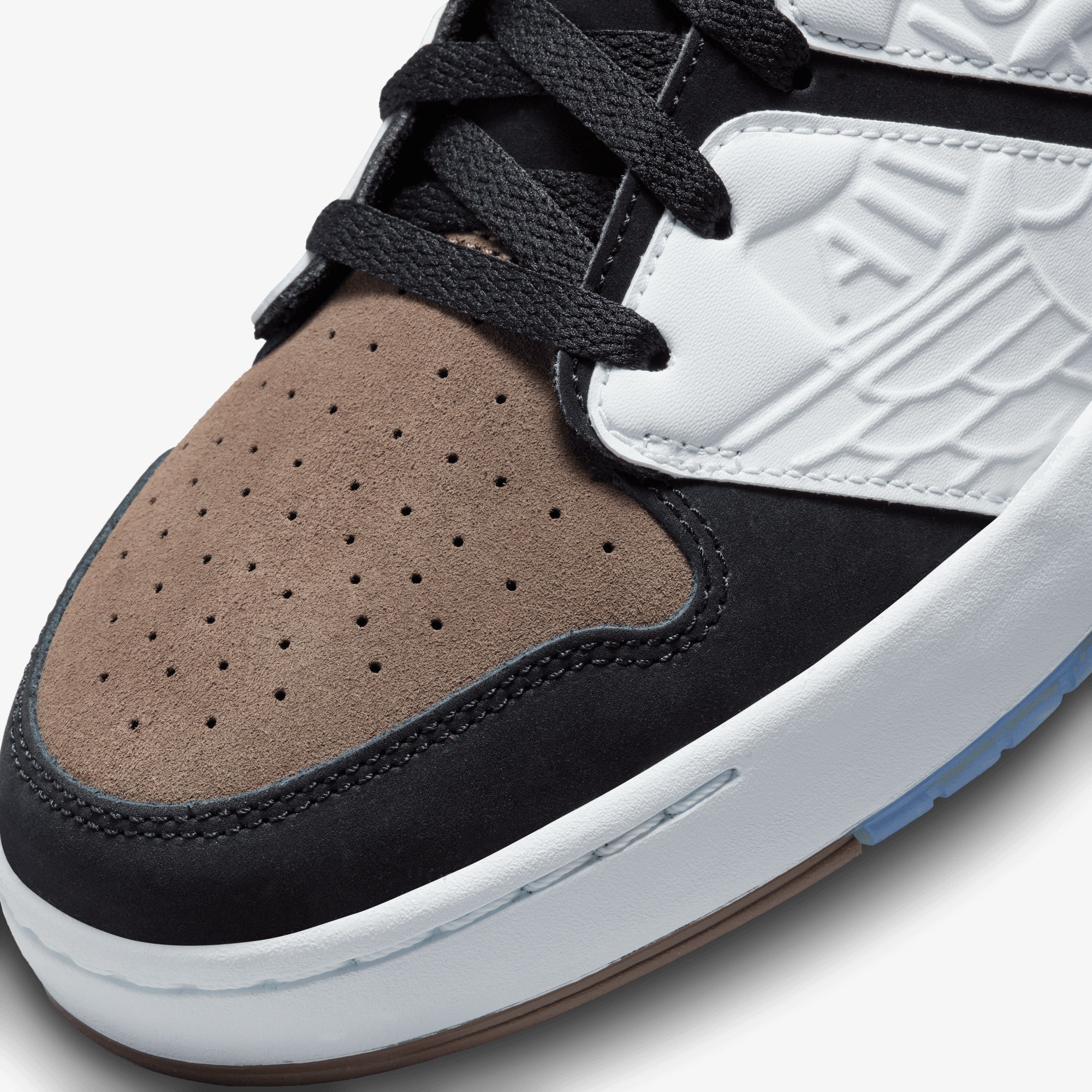 Jordan | NU RETRO 1 LOW { WHITE/BLACK-PALOMINO-WHITE - Image 5
