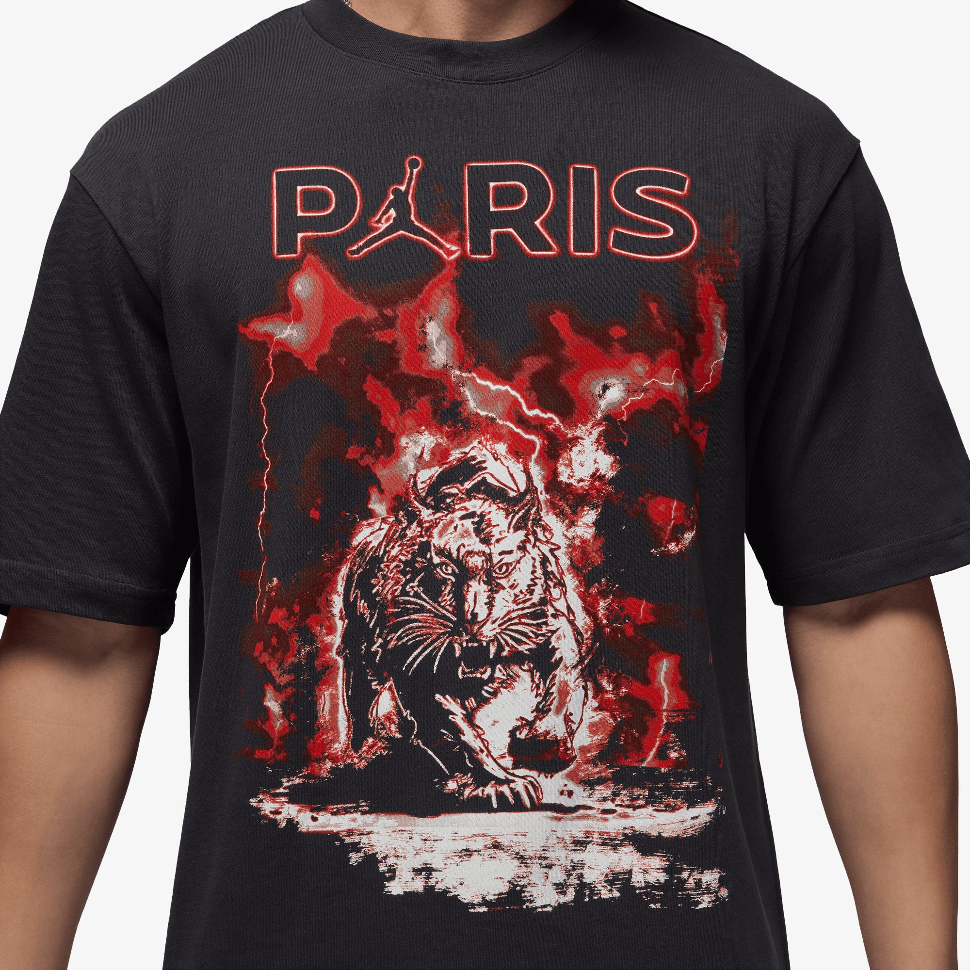 JORDAN | PARIS SAINT-GERMAIN { OFF NOIR/SAIL - Image 4