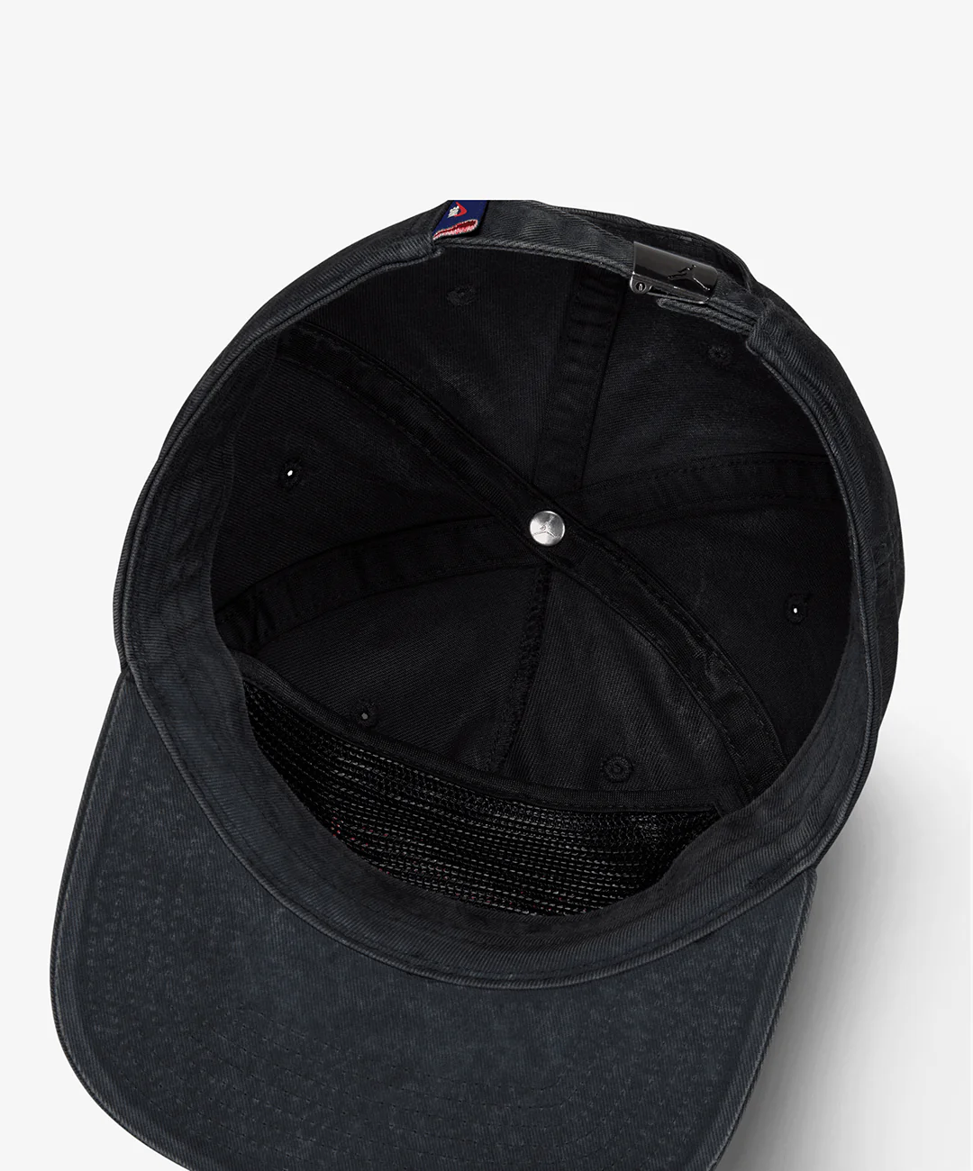 Jordan | PRO RARE AIR UNSTRUCTURED HAT { BLACK/CHILE RED - Image 6