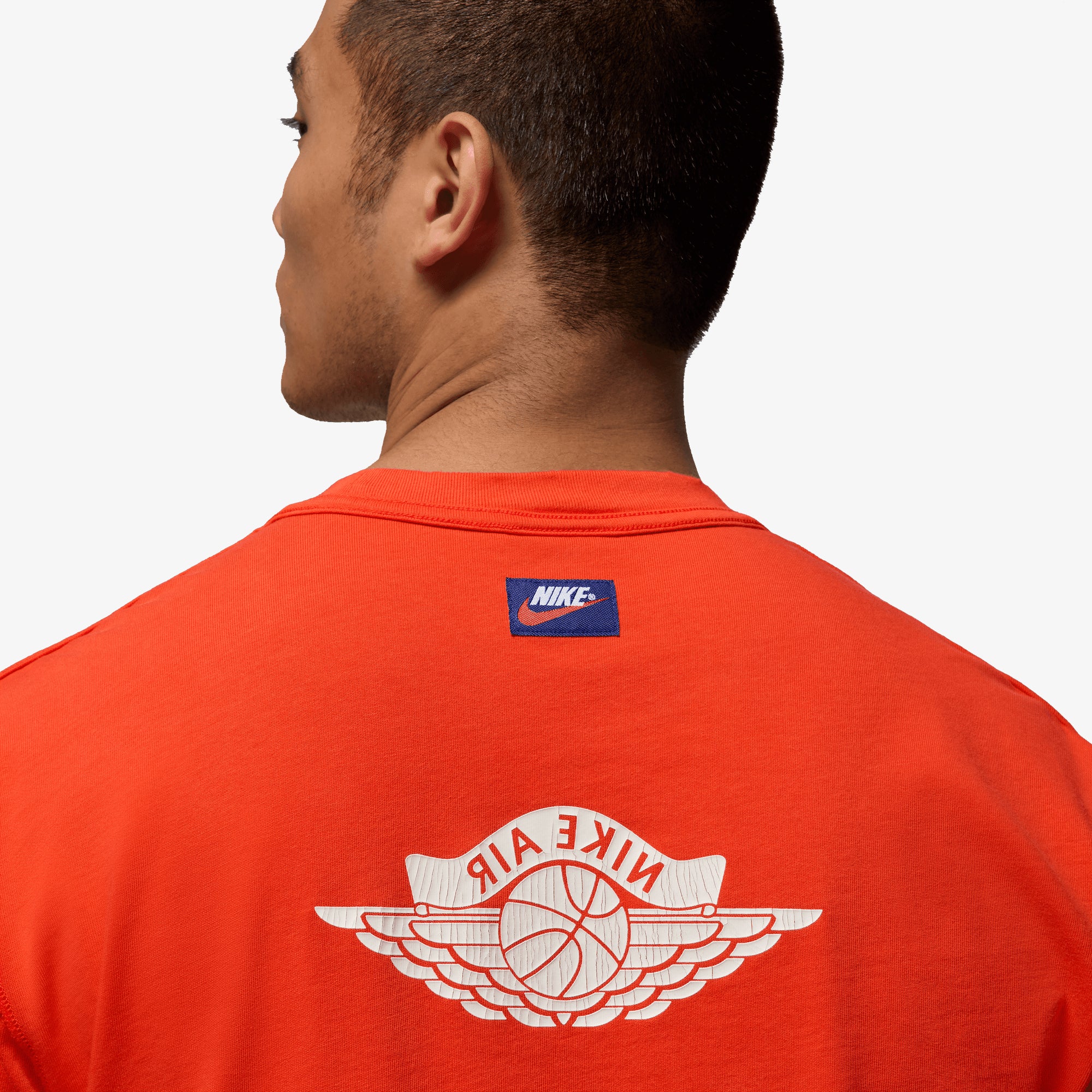 Jordan | RARE AIR T-SHIRT { CHILE RED/SAIL - Image 4