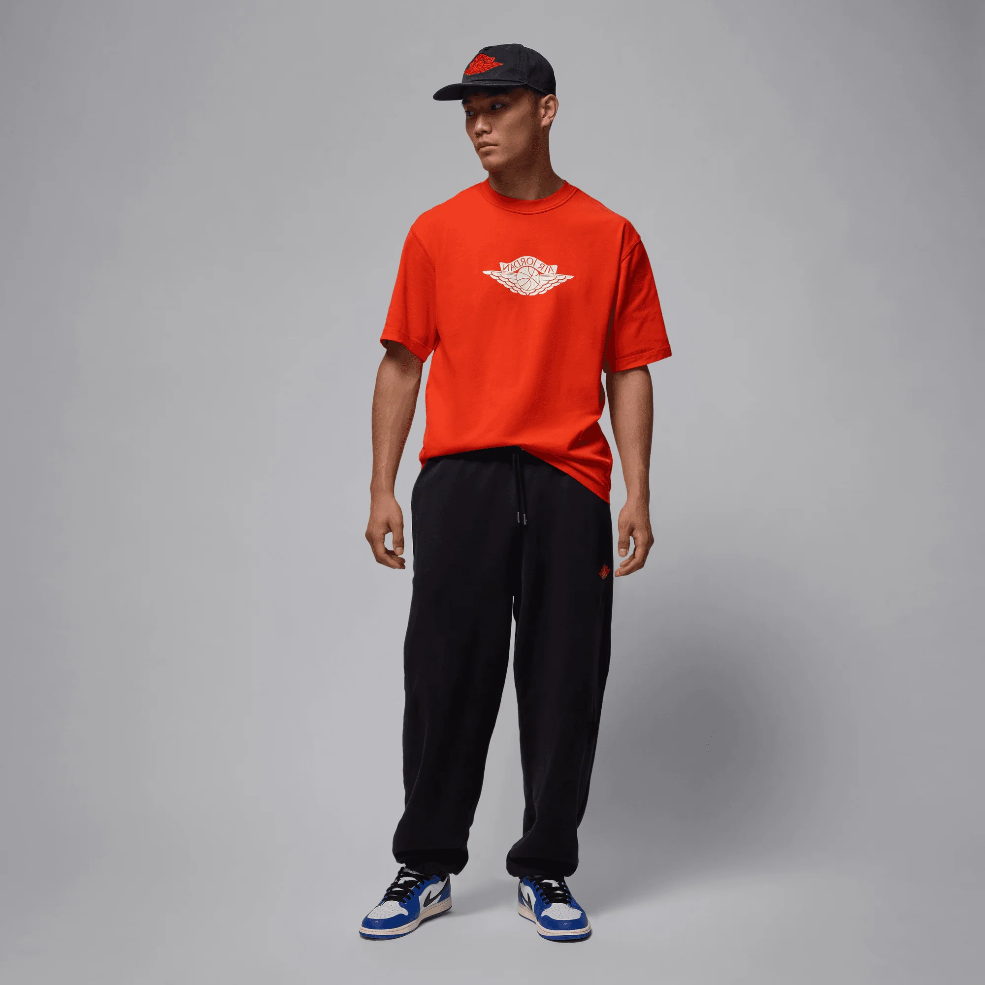 Jordan | RARE AIR T-SHIRT { CHILE RED/SAIL - Image 6