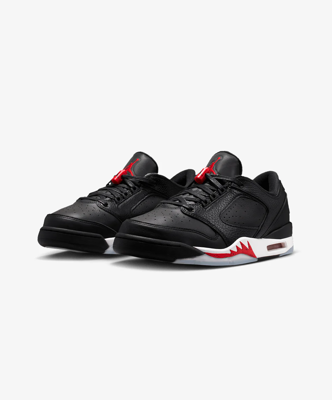 JORDAN | SIXTY PLUS LOW { BLACK/GYM RED-WHITE - Image 3