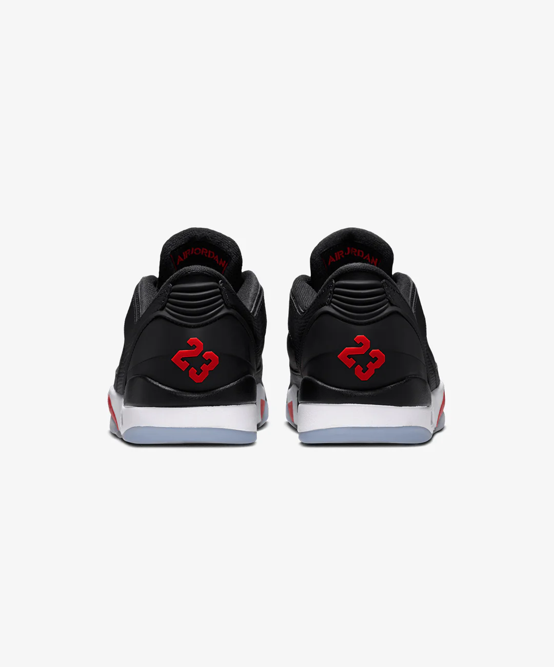 JORDAN | SIXTY PLUS LOW { BLACK/GYM RED-WHITE - Image 4