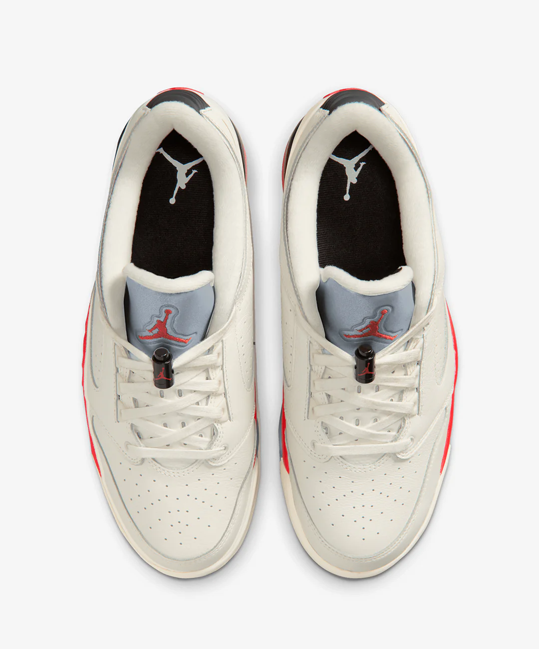 JORDAN | SIXTY PLUS LOW { SAIL/FIRE RED-BLACK-REFLECT SILVER - Image 2